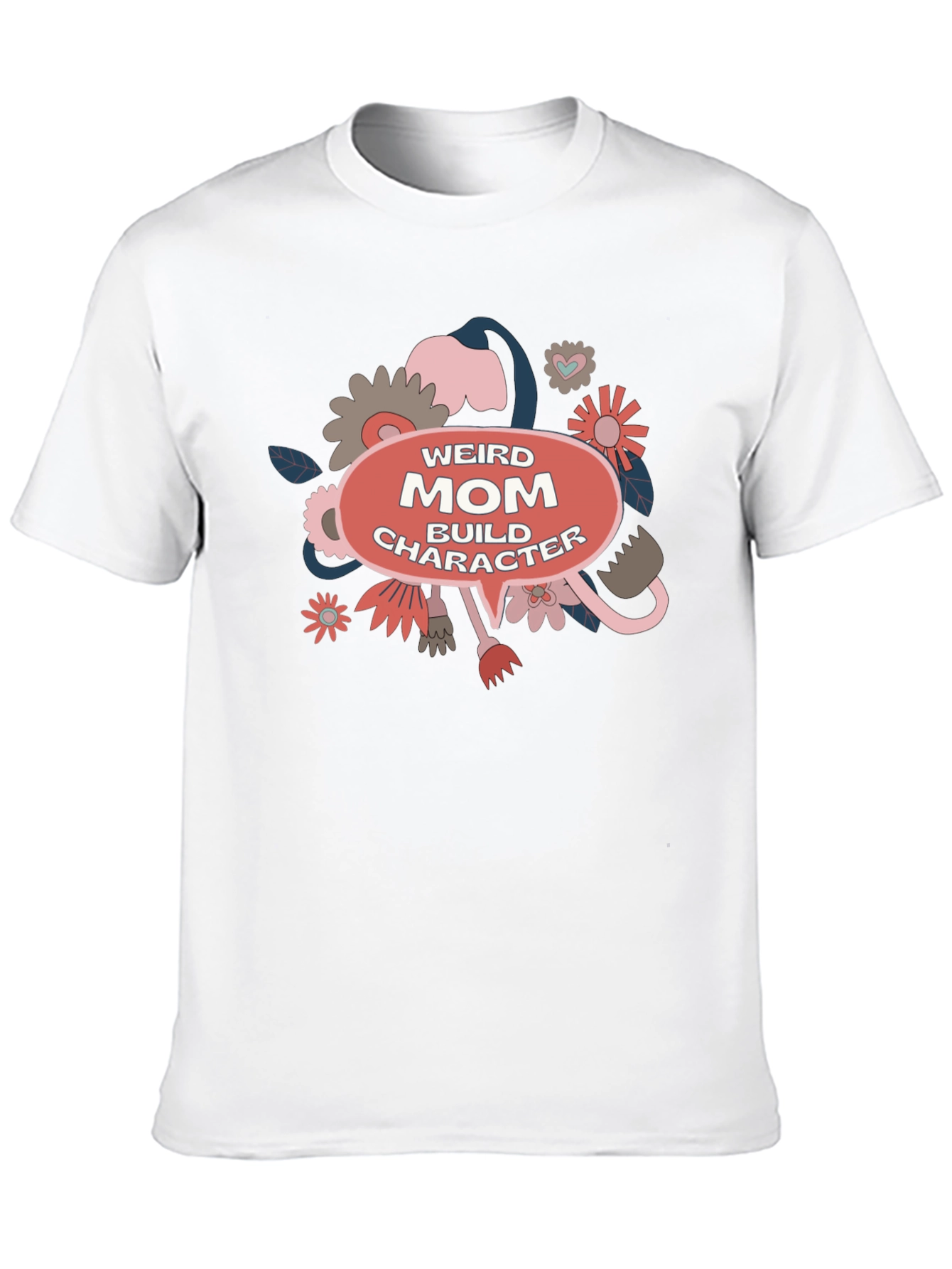 Weird Mom Build Character Graphic Tee