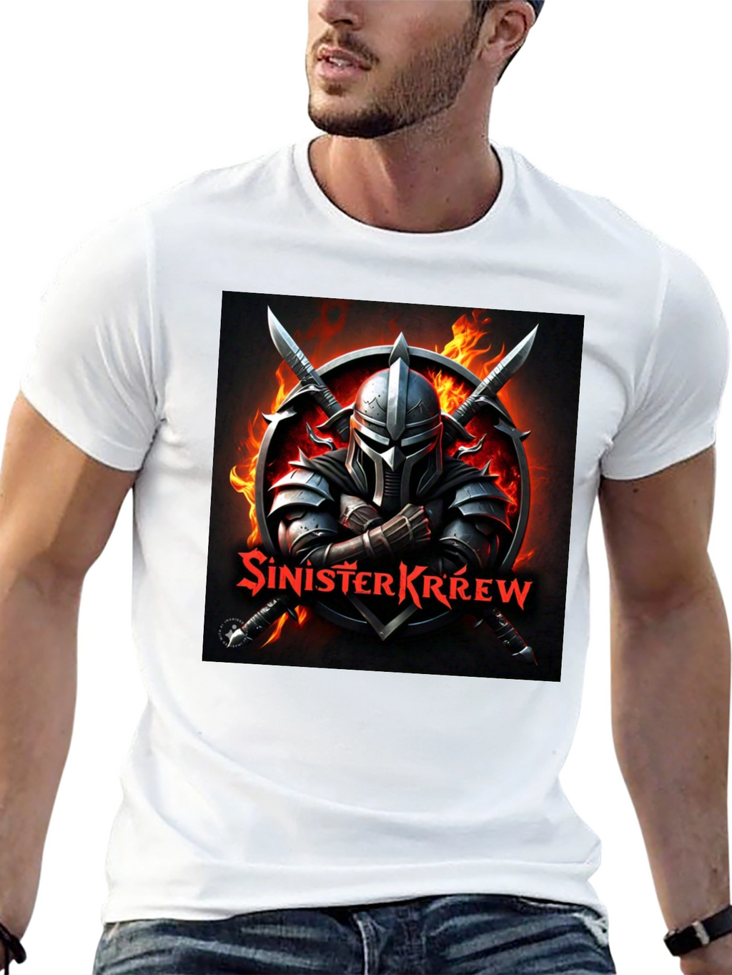 Sinister Krrew Warrior Graphic T-Shirt