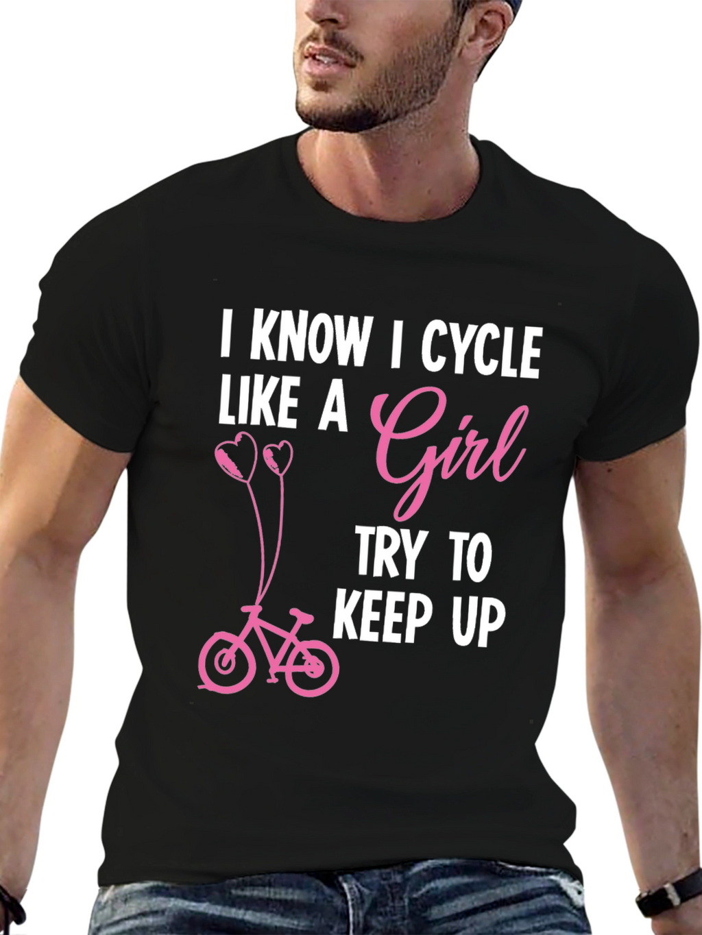 I Know I Cycle Like A Girl T-Shirt