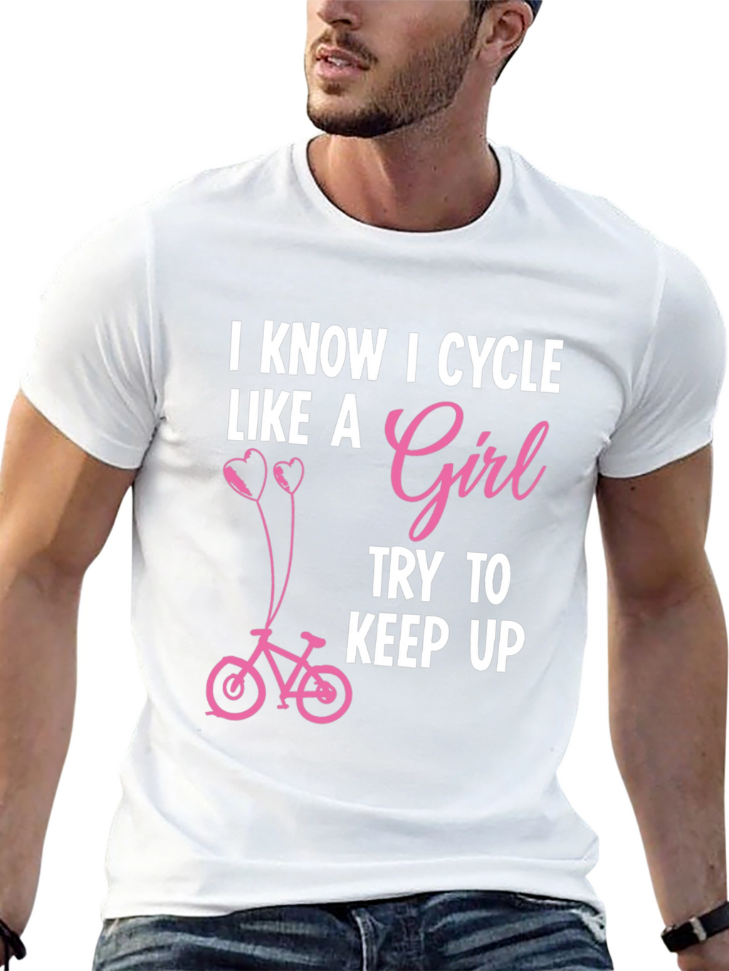 I Know I Cycle Like A Girl T-Shirt