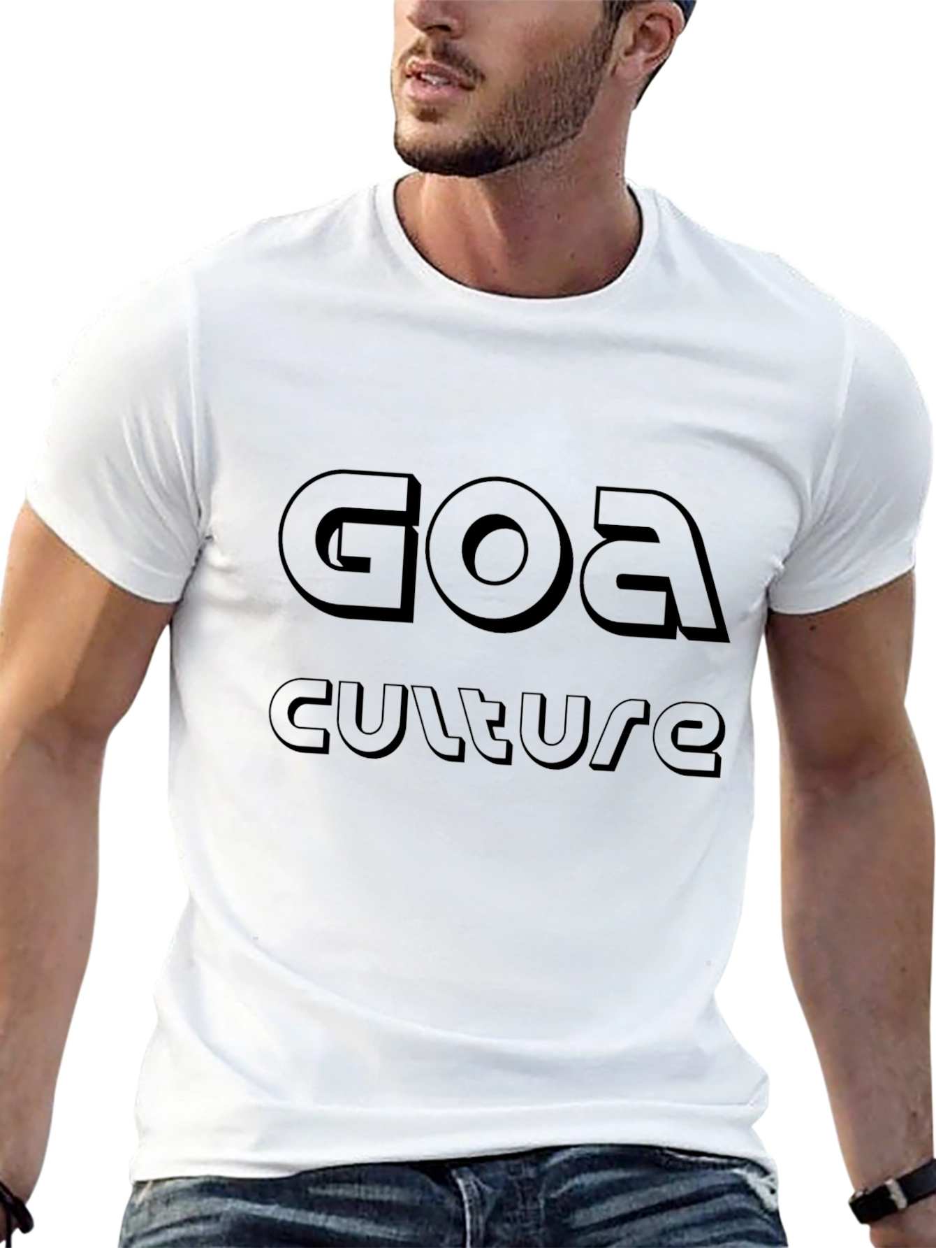 Goa Culture Black T-Shirt