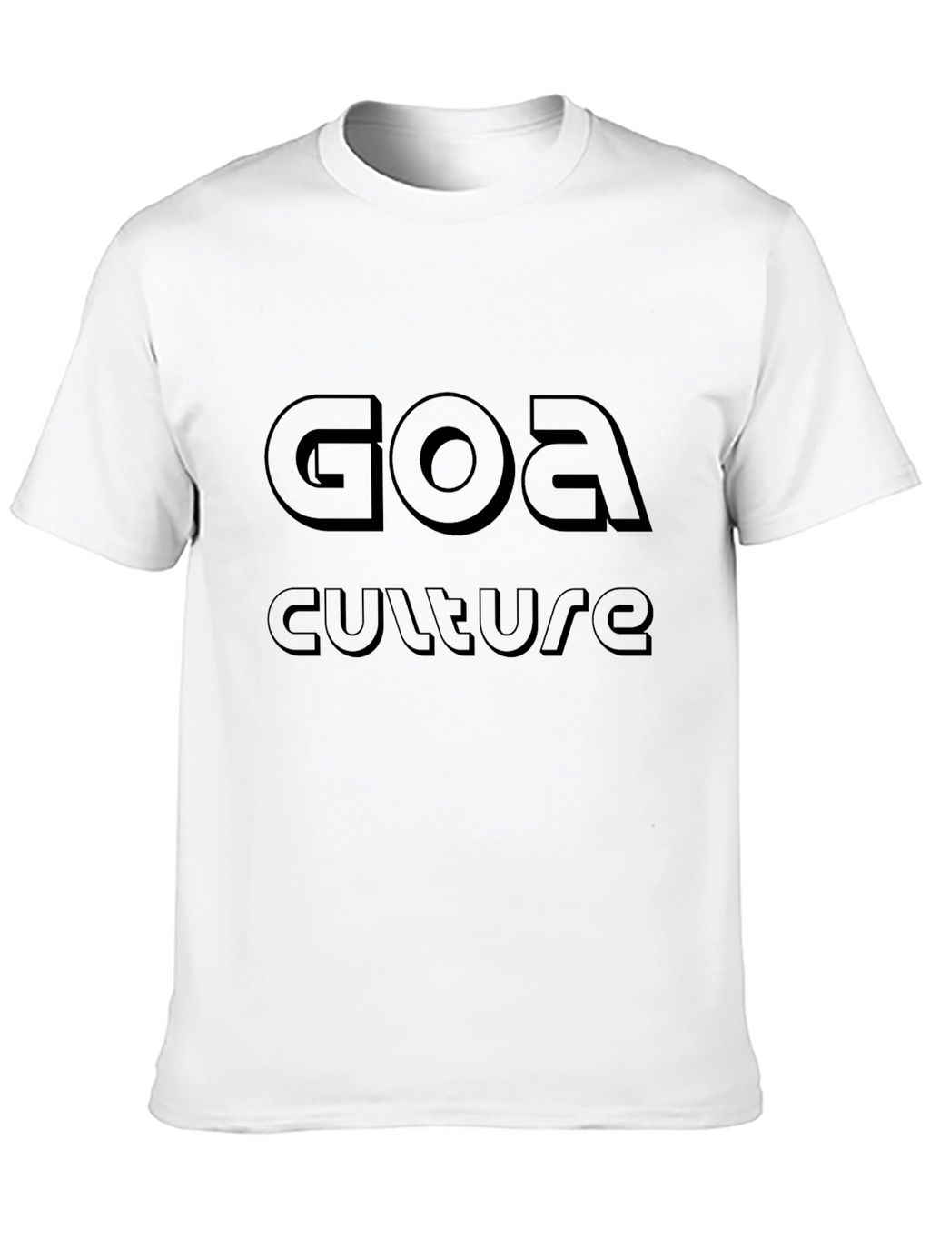 Goa Culture Black T-Shirt