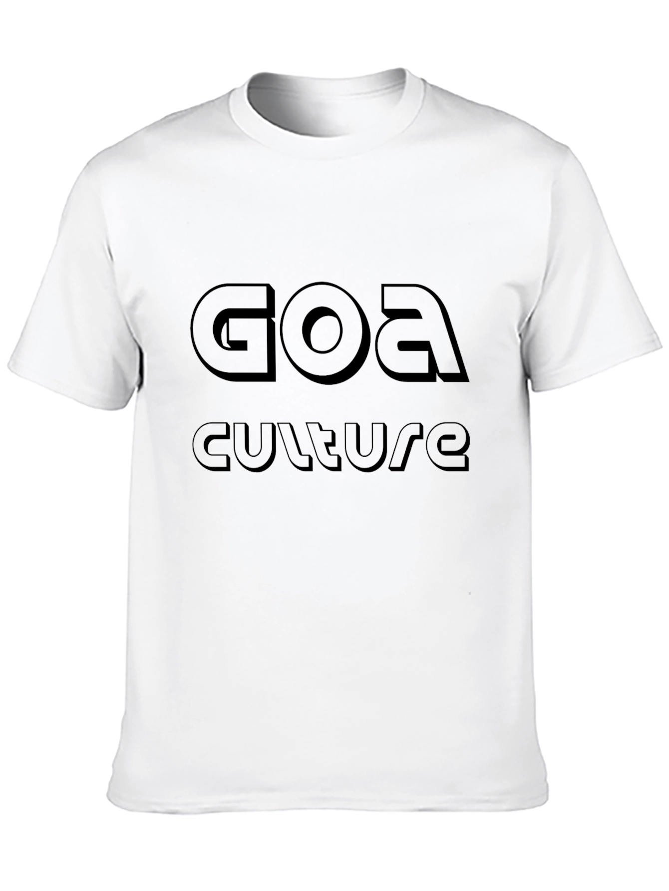 Goa Culture Black T-Shirt