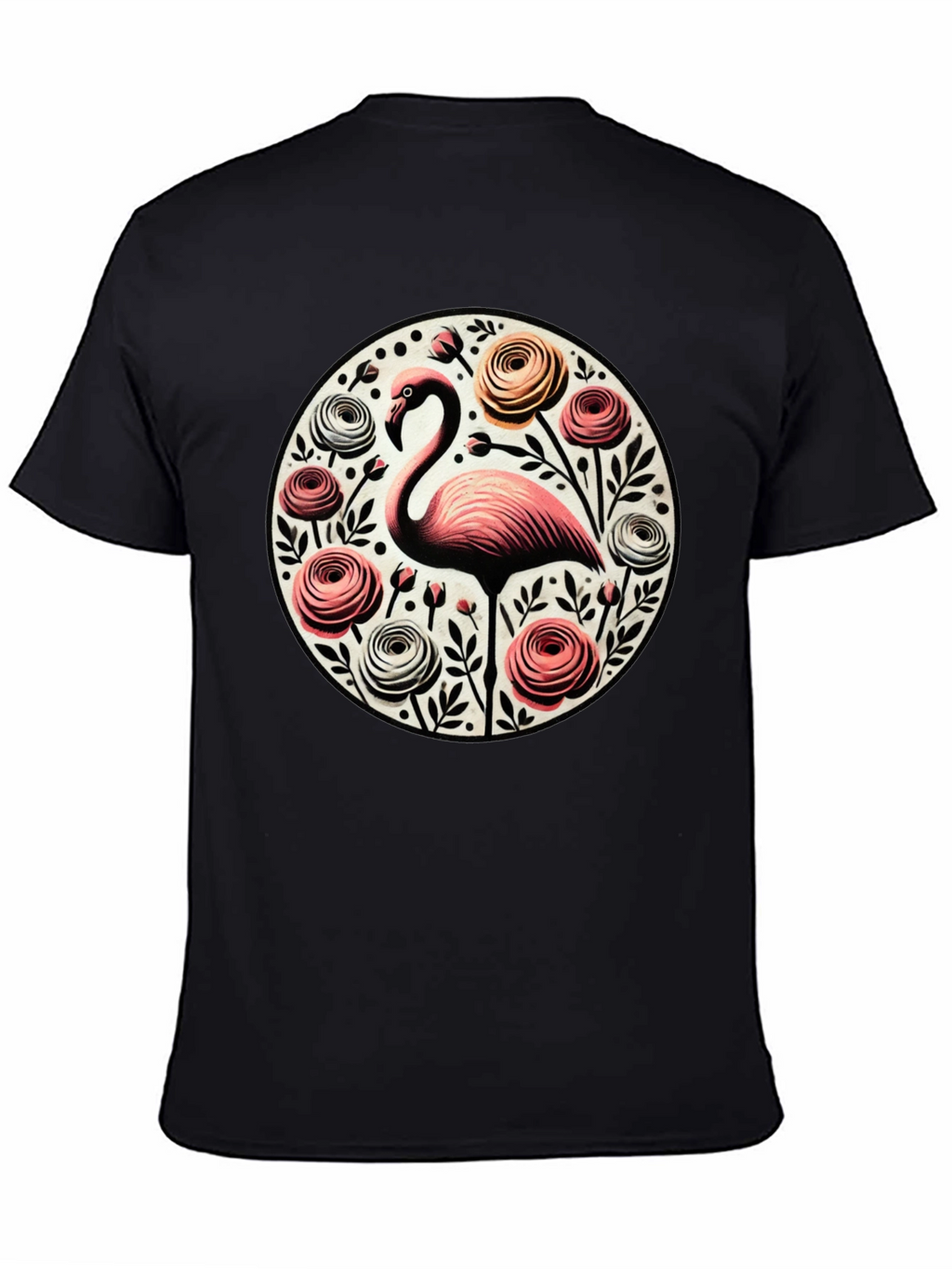 Flamingo Floral Graphic Tee