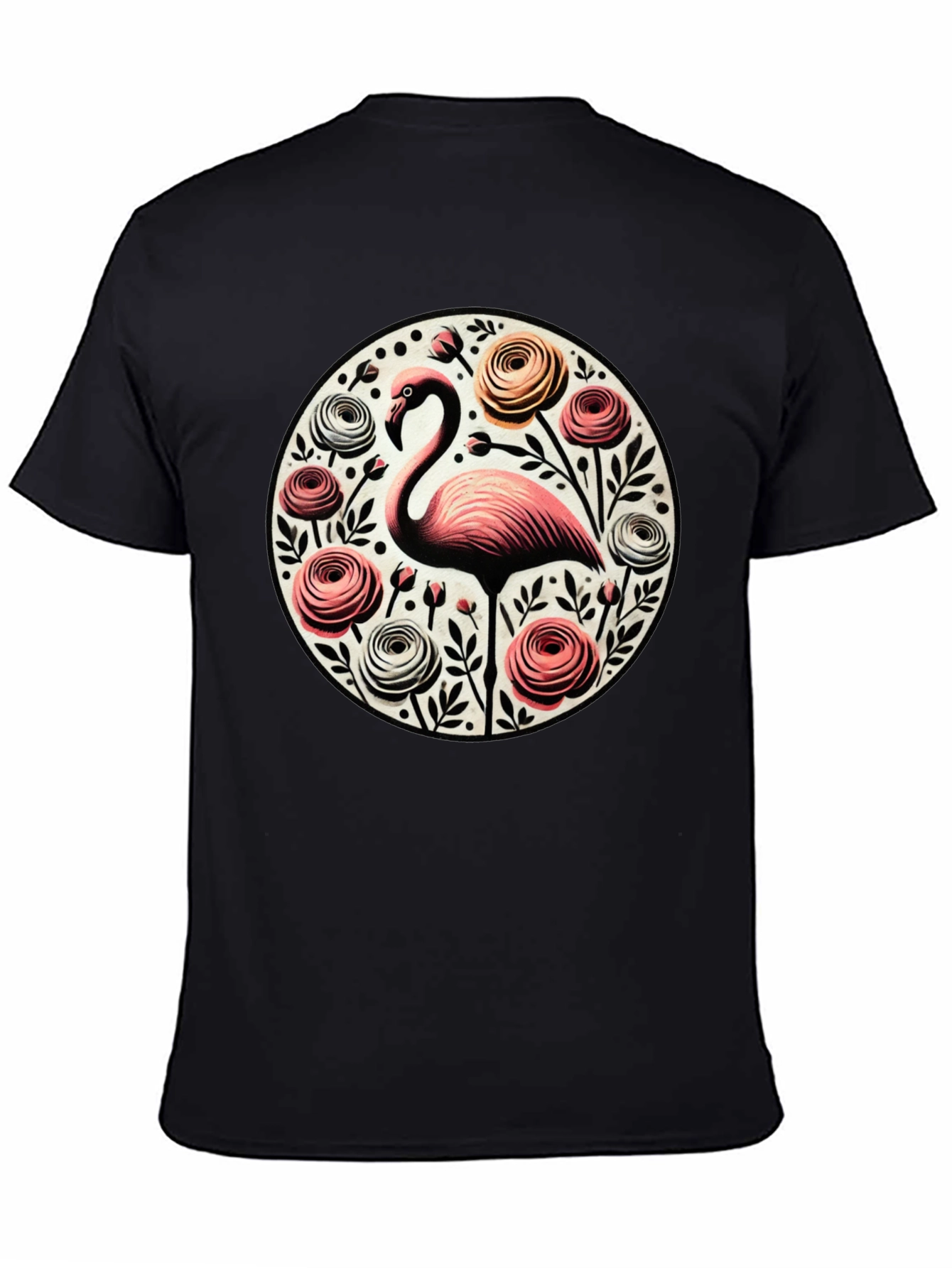 Flamingo Floral Graphic Tee
