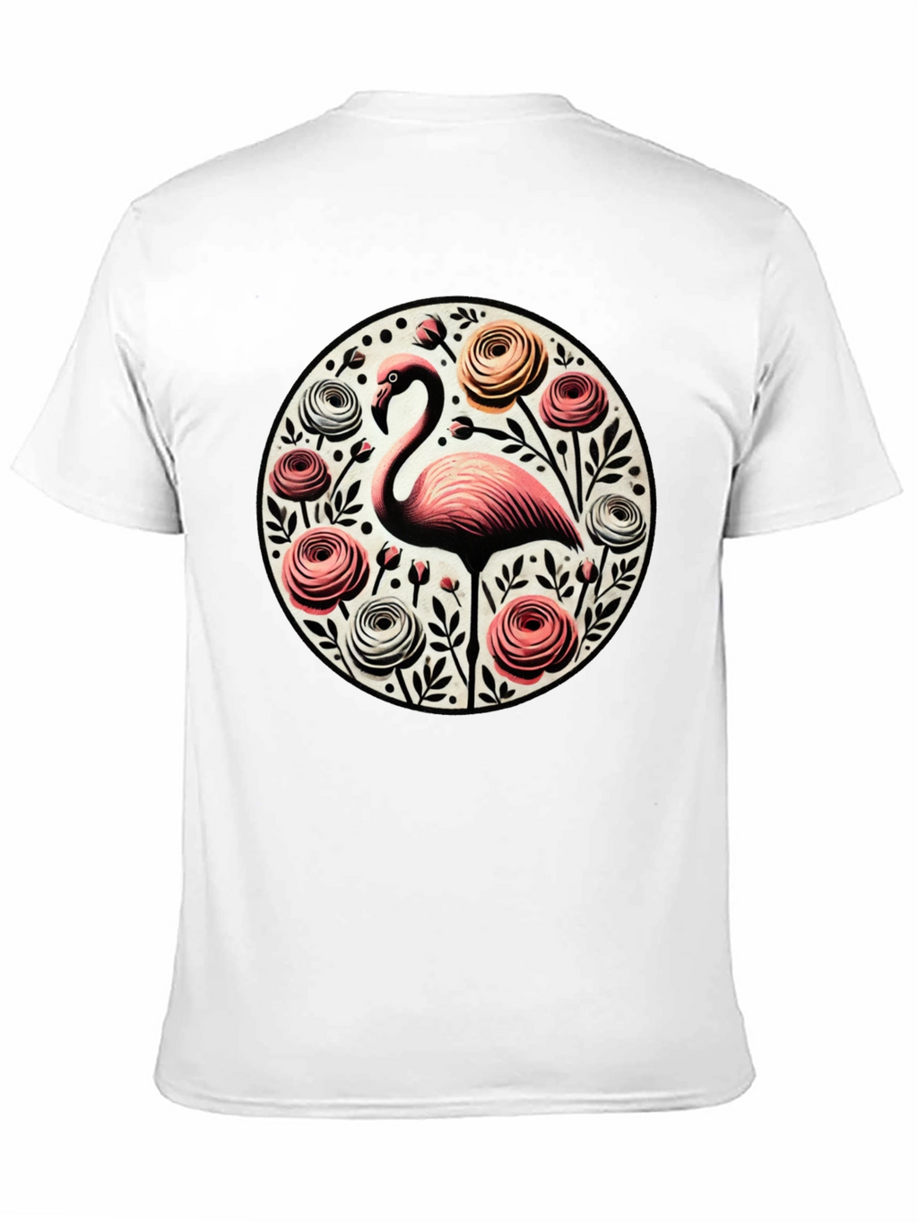 Flamingo Floral Graphic Tee