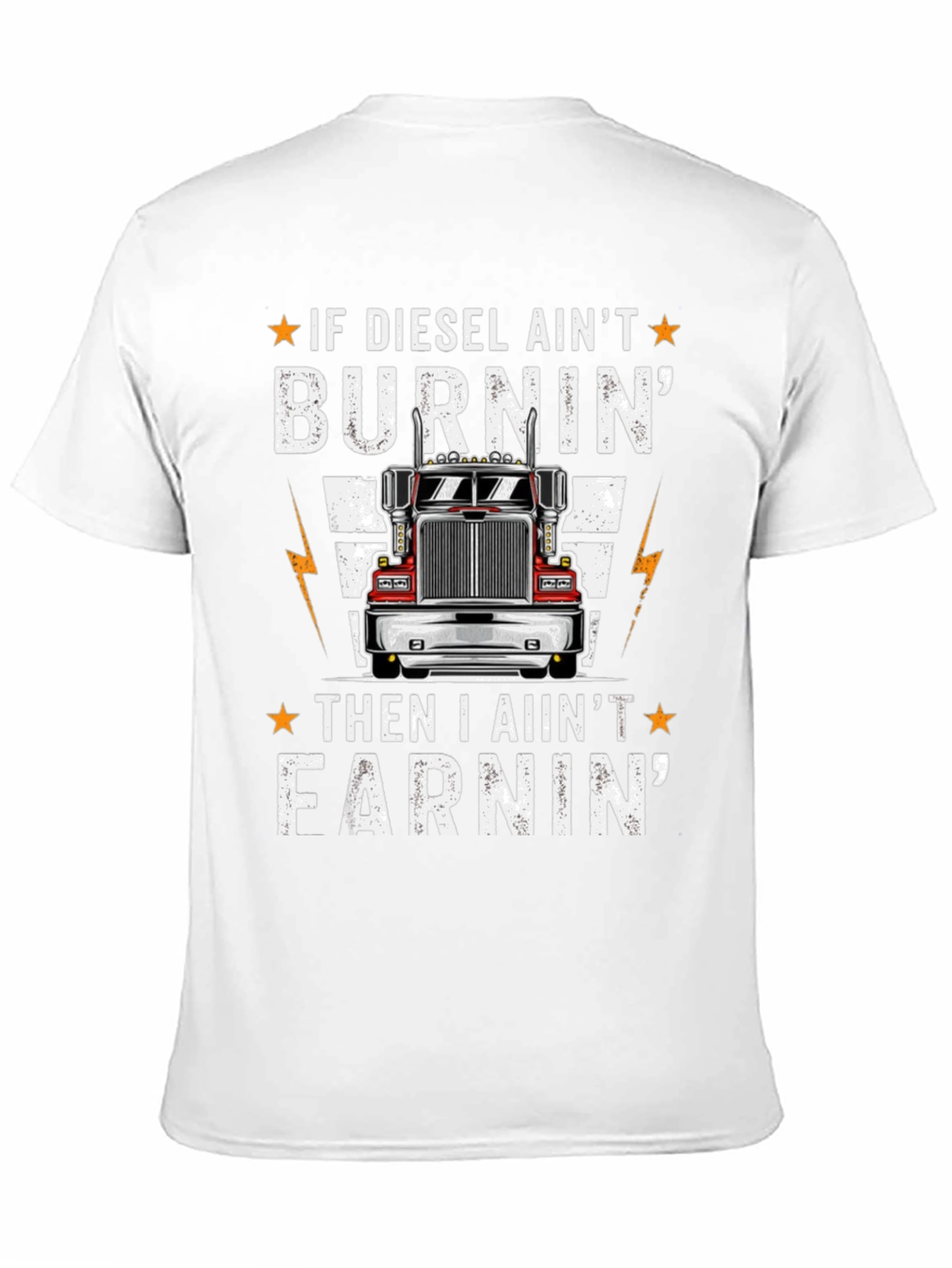Diesel Burnin Trucker T-Shirt