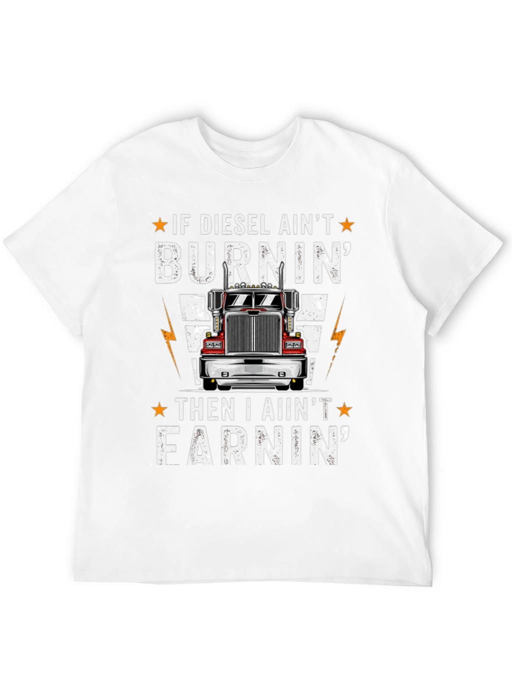 Diesel Burnin Trucker T-Shirt