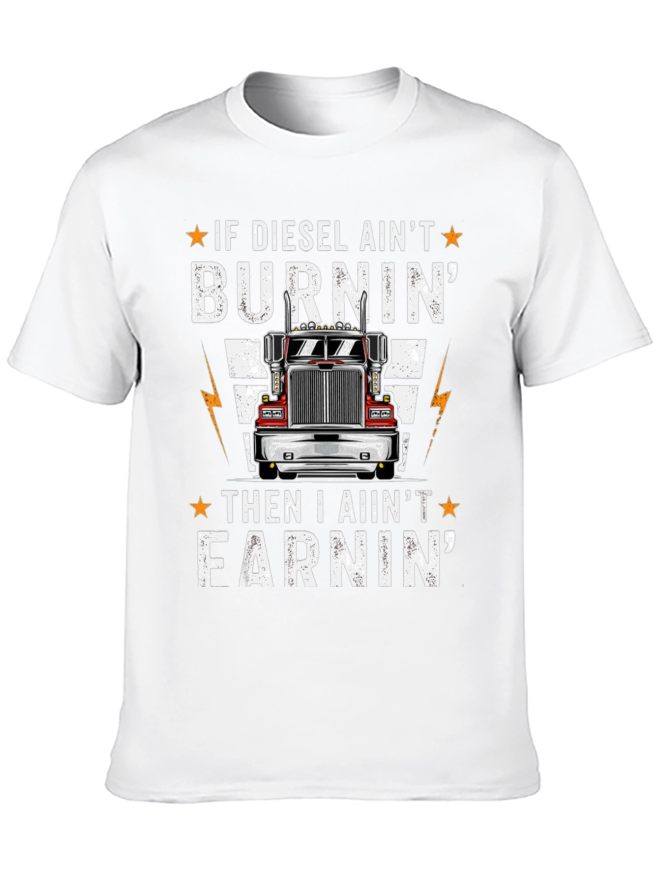 Diesel Burnin Trucker T-Shirt