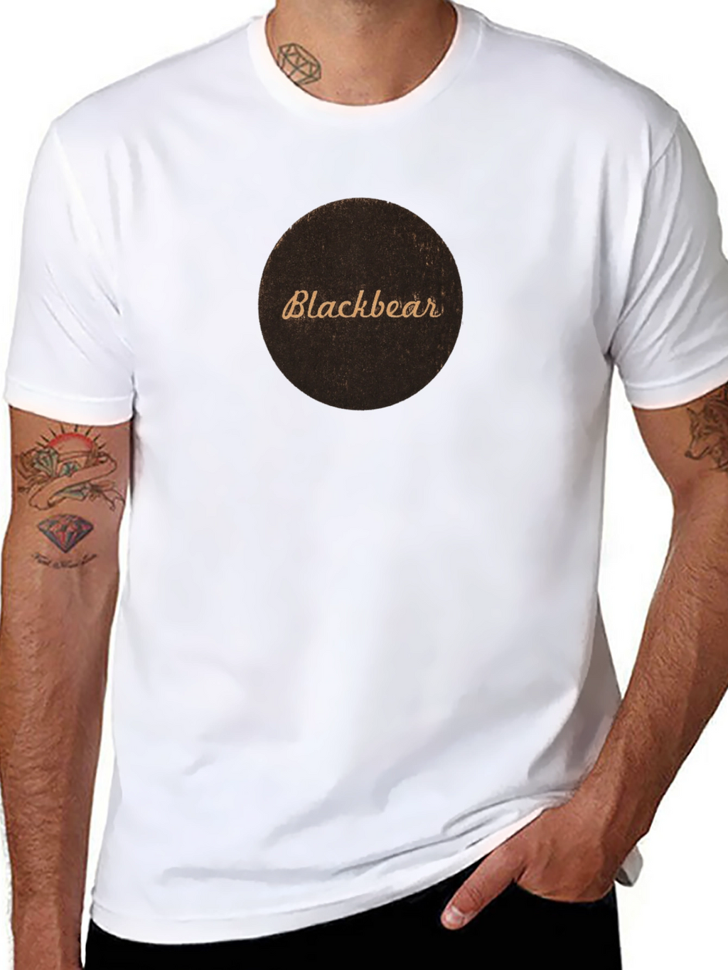 Black Bear Graphic Tee - Modern Comfort Fit