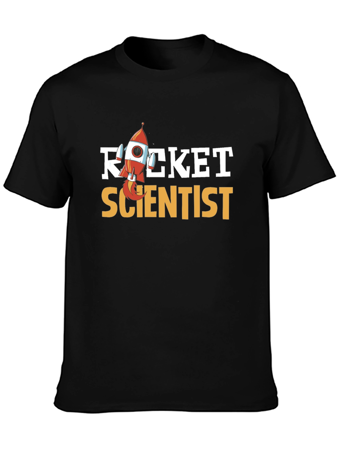 Rocket Scientist Graphic T-Shirt - Space Exploration Tee