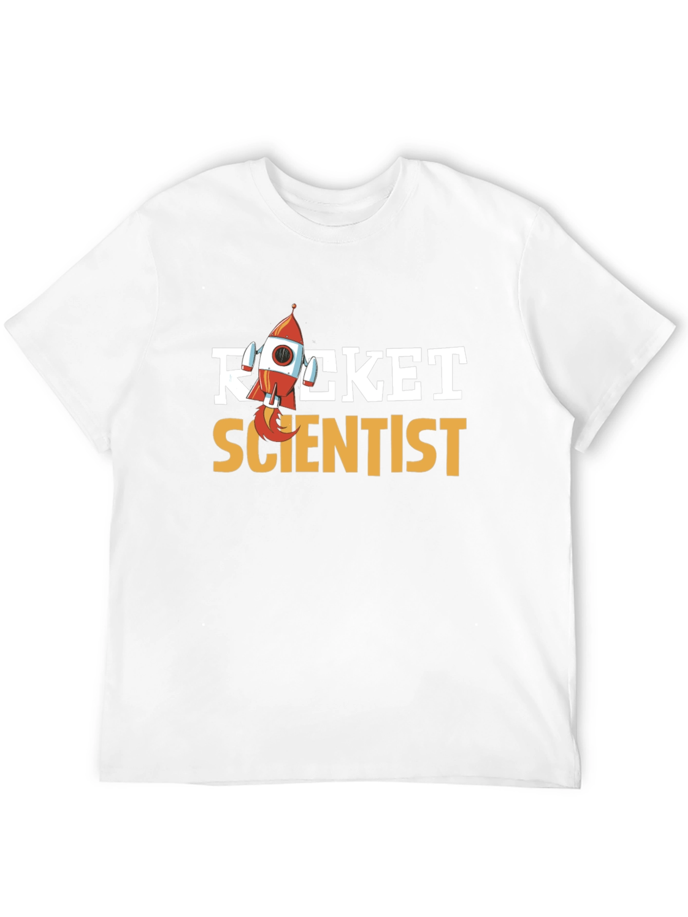 Rocket Scientist Graphic T-Shirt - Space Exploration Tee