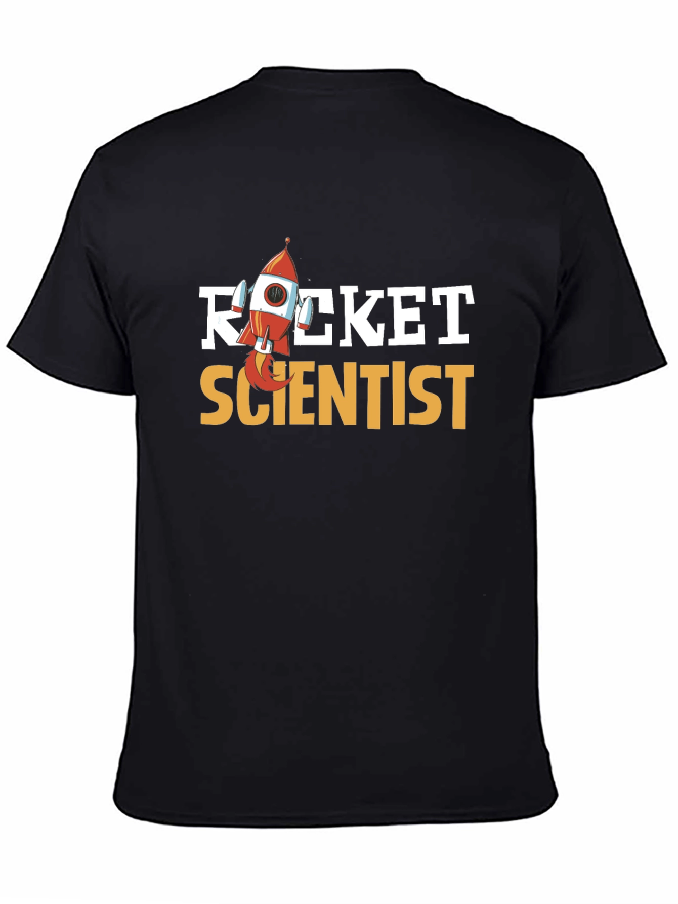 Rocket Scientist Graphic T-Shirt - Space Exploration Tee