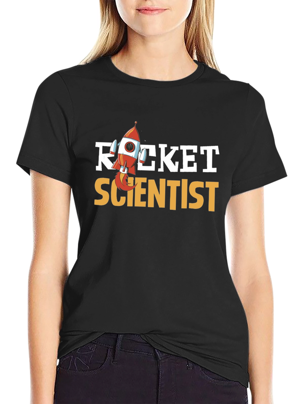 Rocket Scientist Graphic T-Shirt - Space Exploration Tee