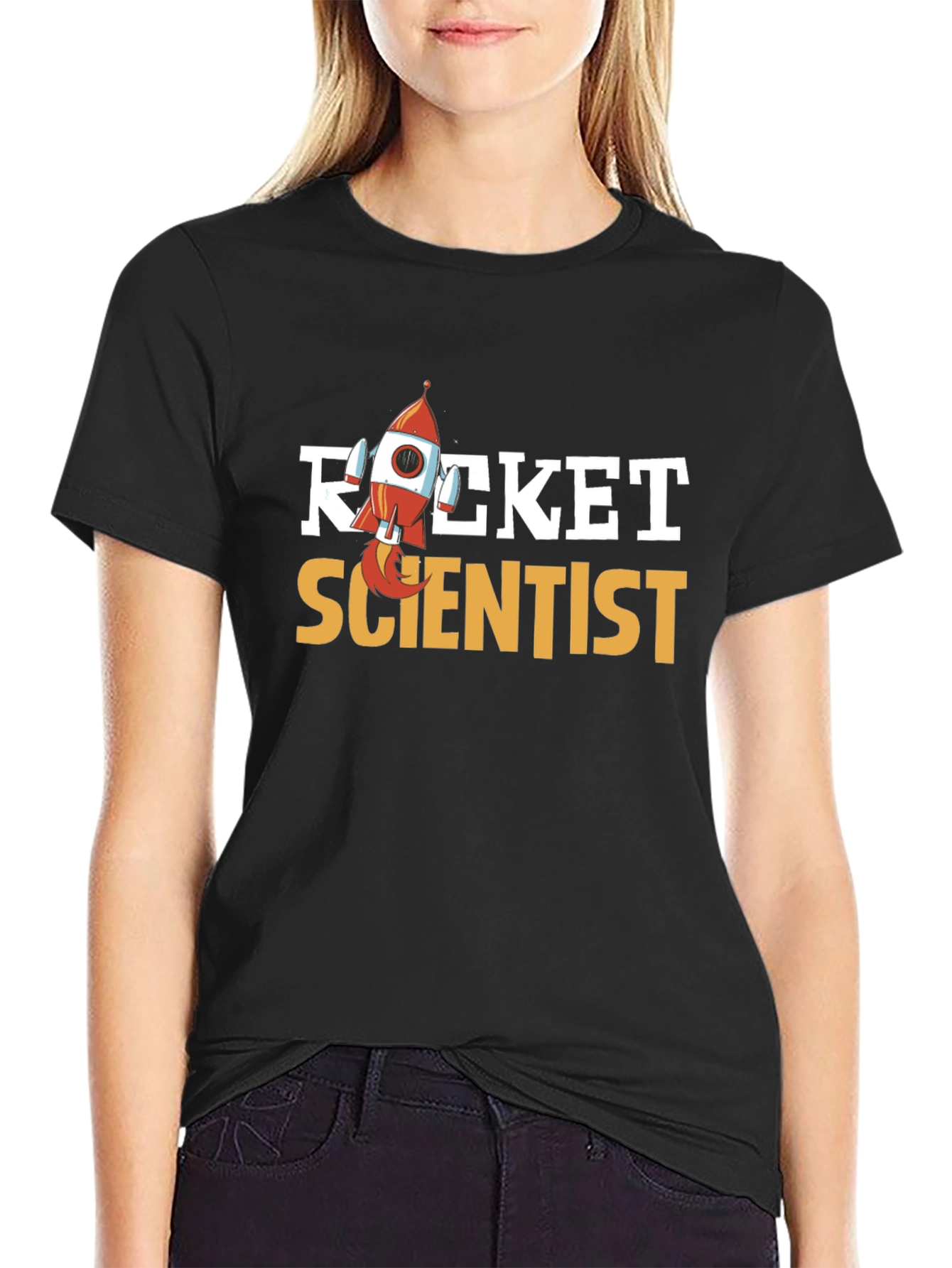 Rocket Scientist Graphic T-Shirt - Space Exploration Tee