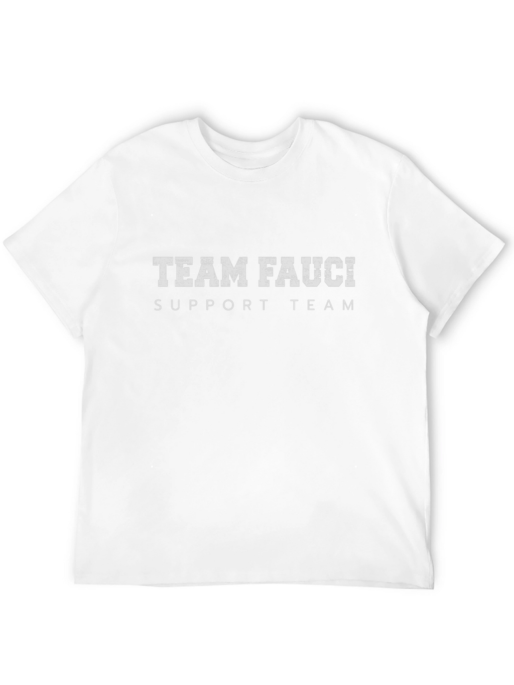 Team Fauci Support T-Shirt Black Cotton