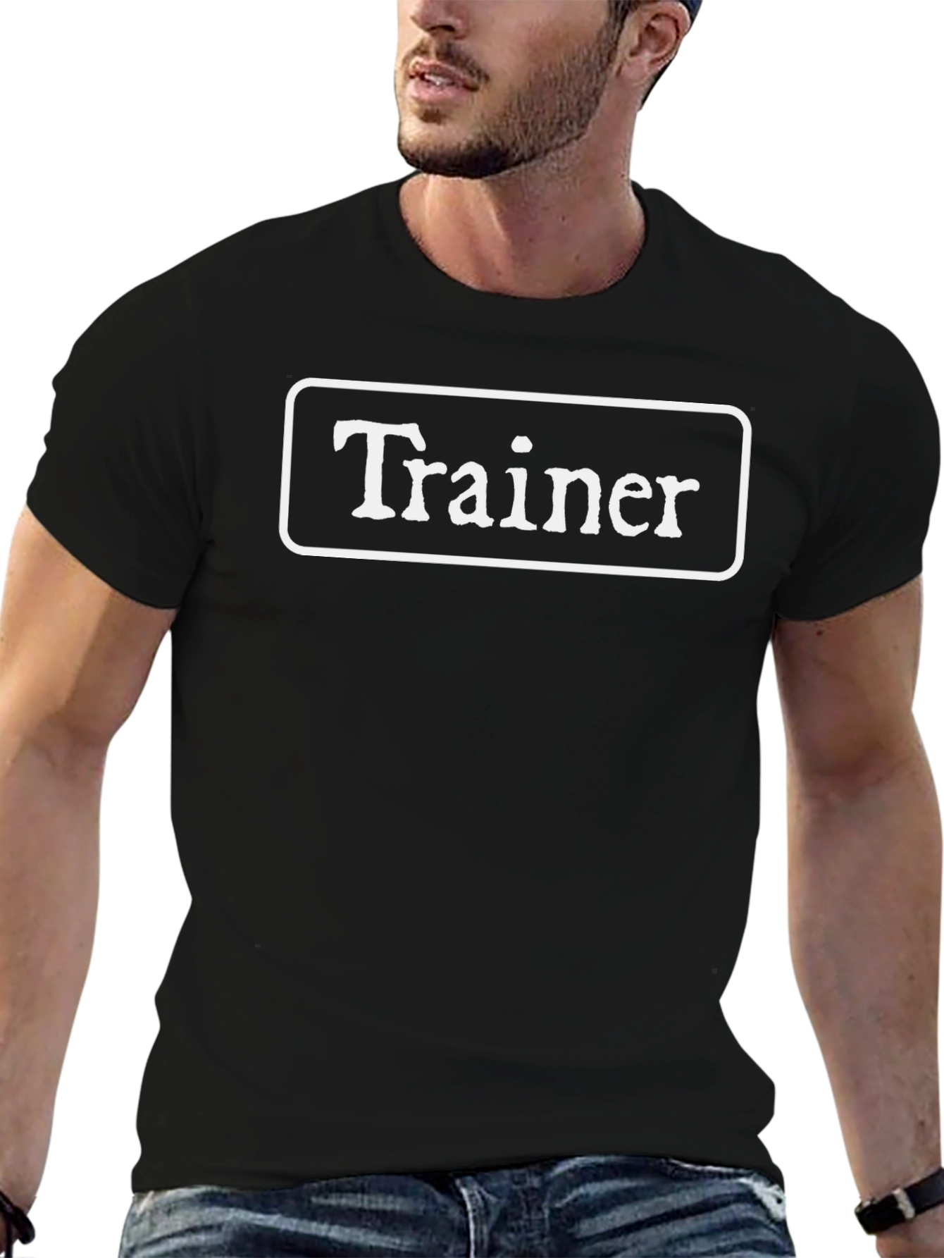 Trainer T-Shirt - Black