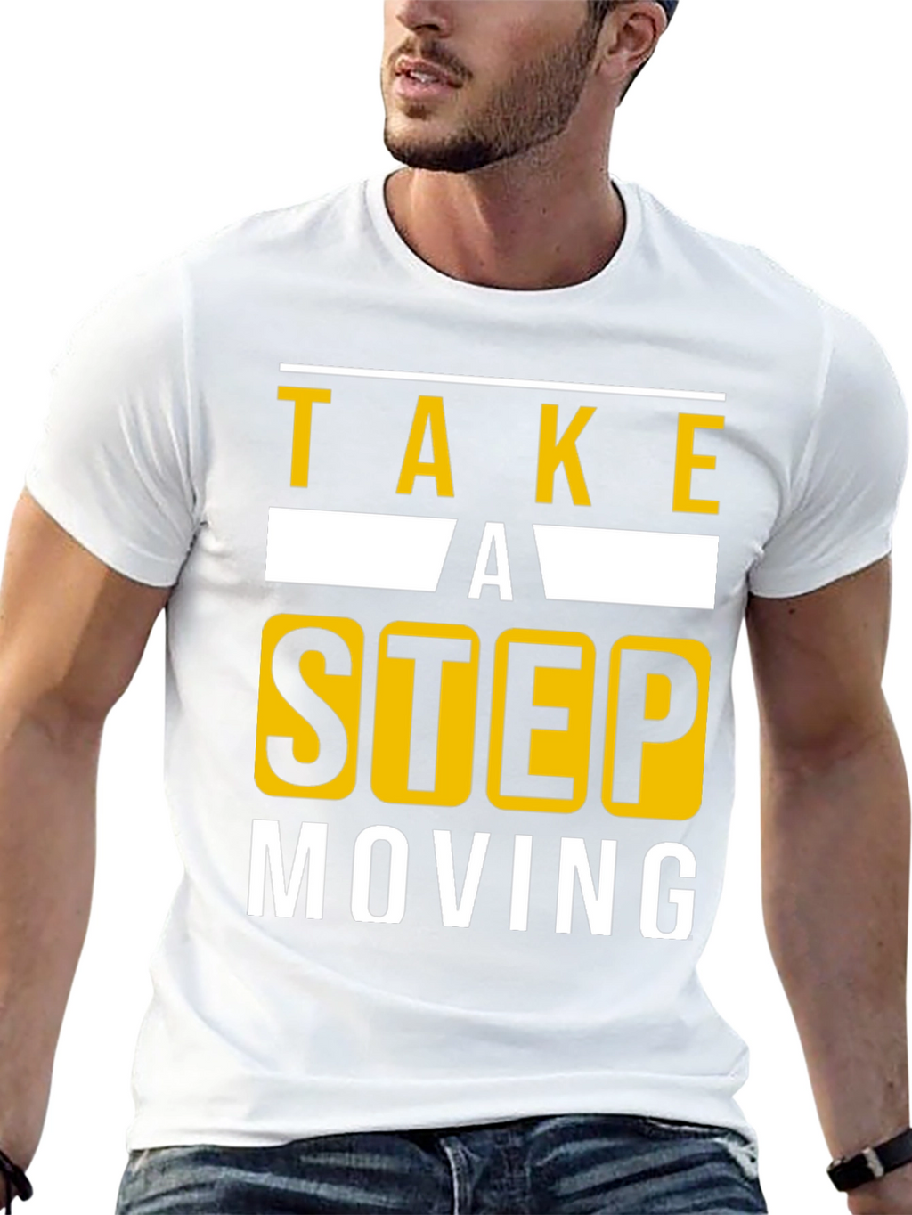Take A Step Still Moving Graphic T-Shirt