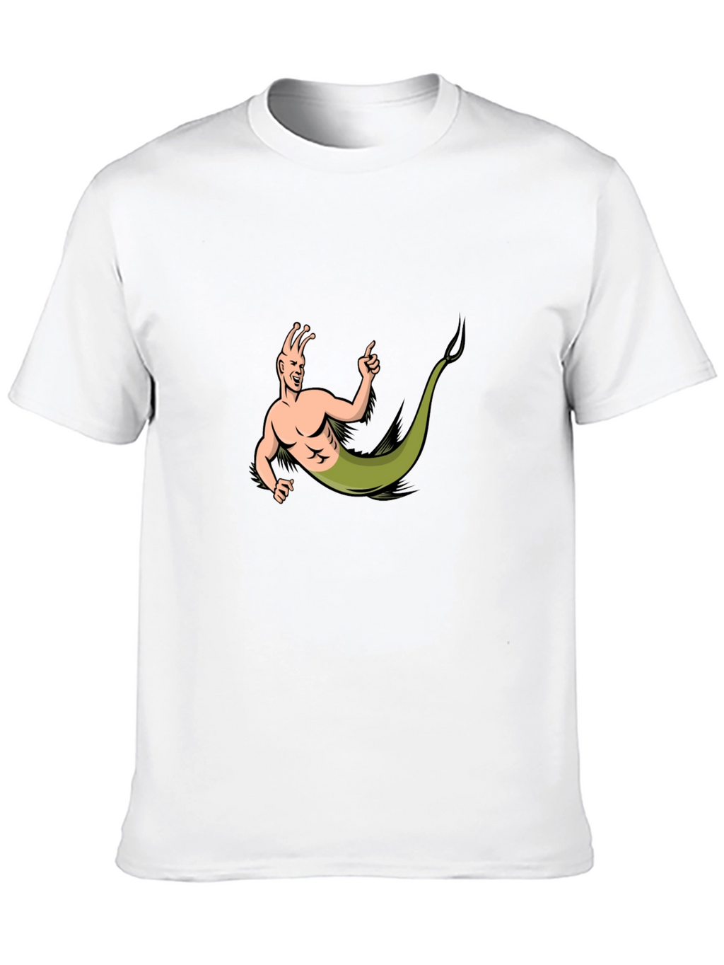 Snail Man T-Shirt - Black Cotton Tee