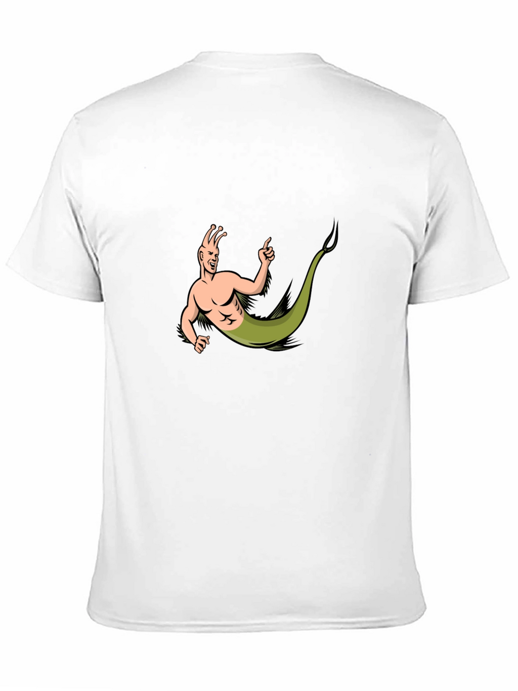 Snail Man T-Shirt - Black Cotton Tee