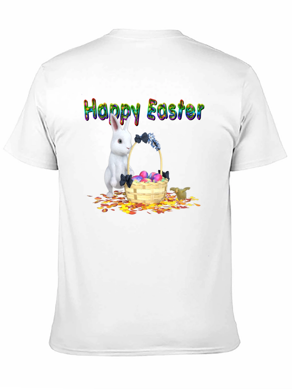 Happy Easter Bunny Basket T-Shirt