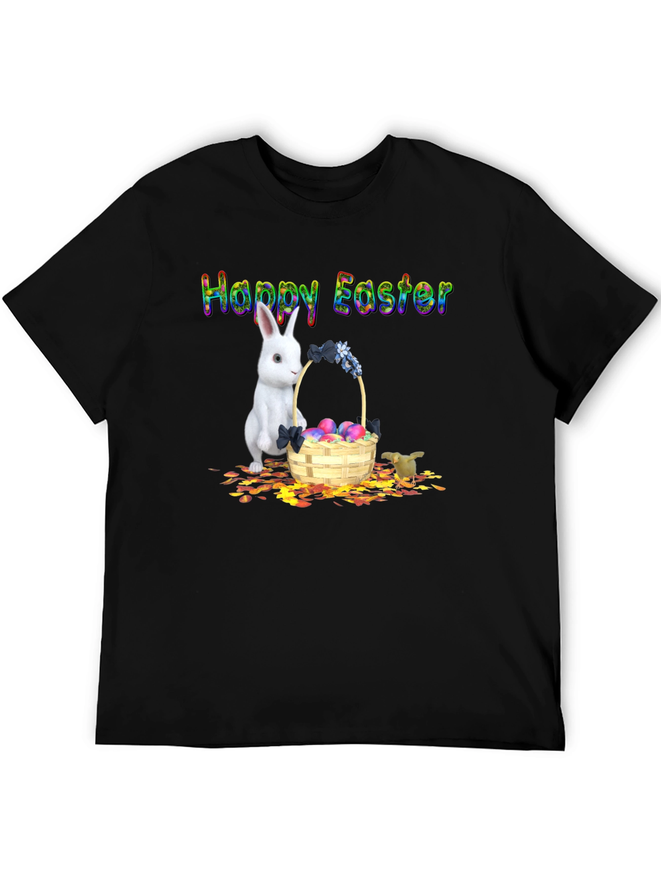 Happy Easter Bunny Basket T-Shirt