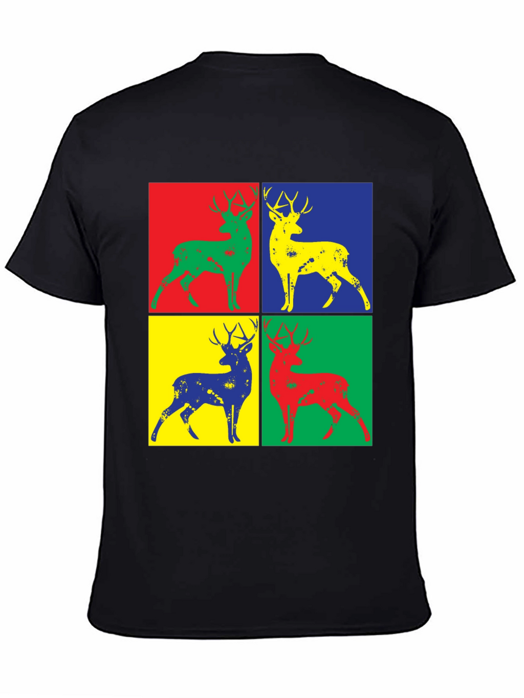 Pop Art Deer Graphic Tee