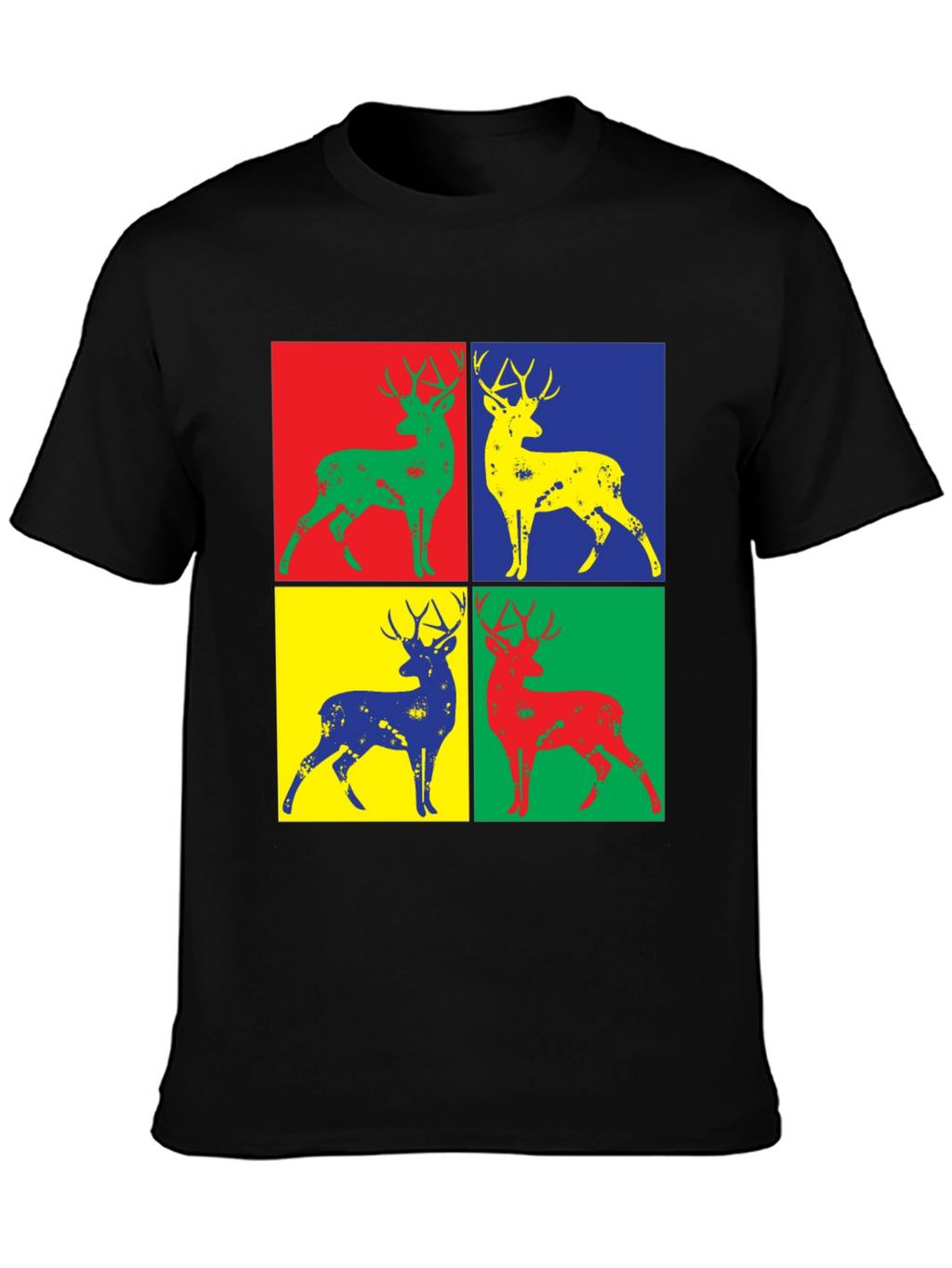 Pop Art Deer Graphic Tee