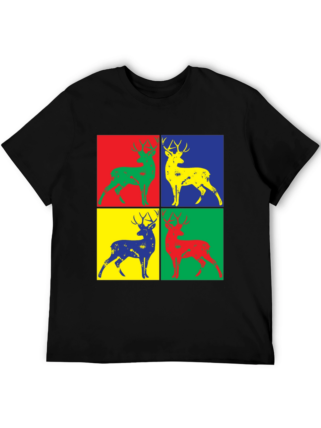 Pop Art Deer Graphic Tee