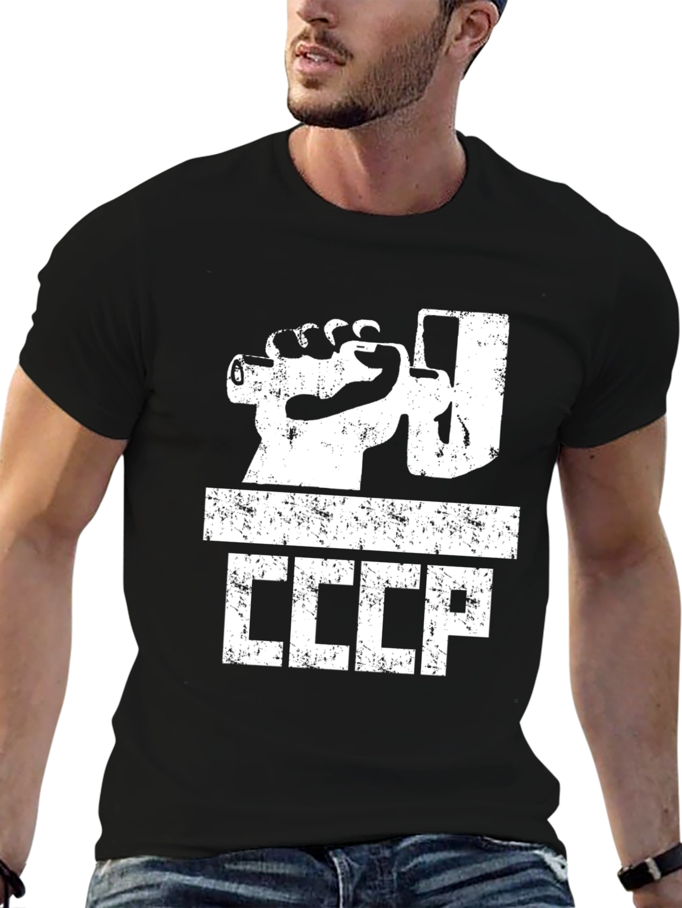 CCCP T-Shirt: Soviet Union Style Graphic Tee