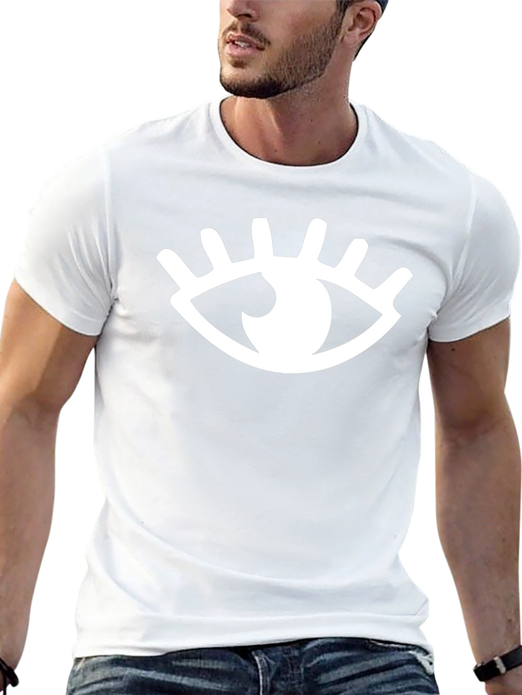 Eye Graphic Black T-Shirt - Stylish & Unique Design