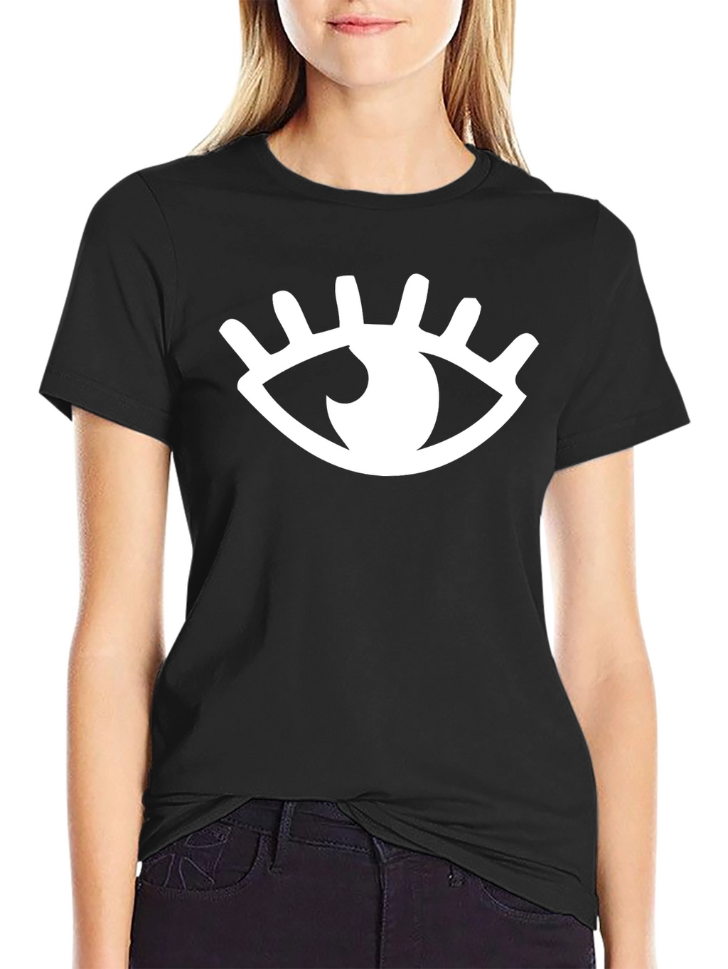 Eye Graphic Black T-Shirt - Stylish & Unique Design