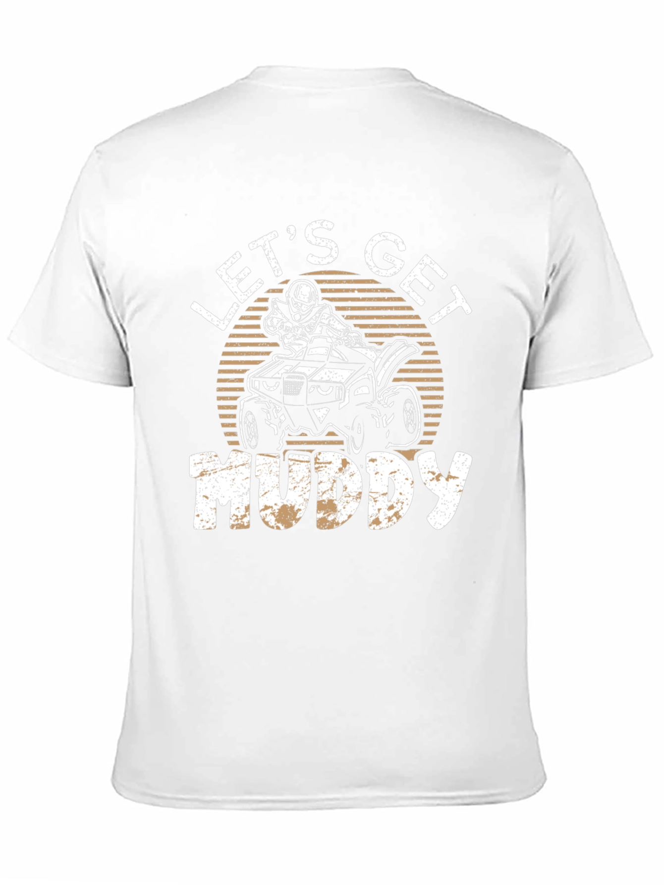 Lets Get Muddy ATV T-Shirt - Black
