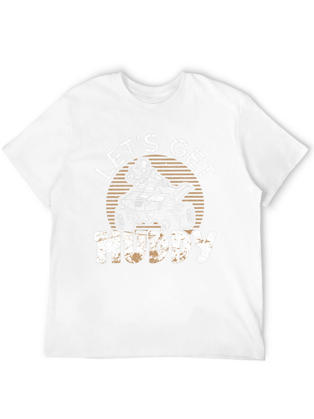 Lets Get Muddy ATV T-Shirt - Black