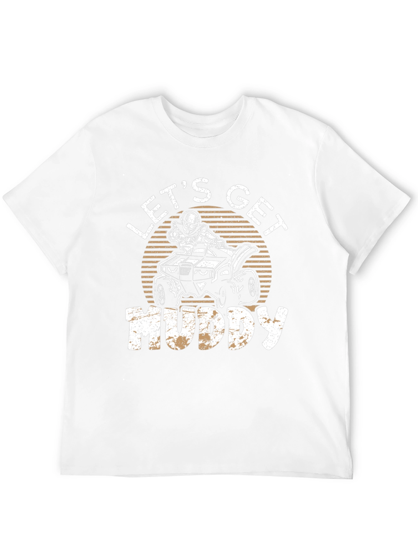 Lets Get Muddy ATV T-Shirt - Black