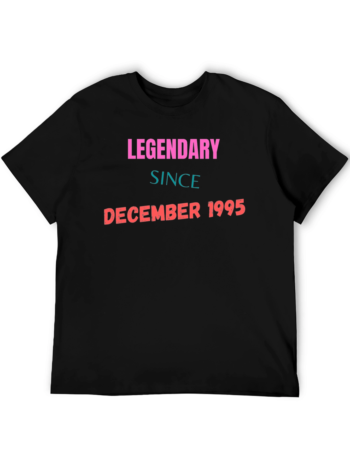 Legendary Since December 1995 Black T-Shirt