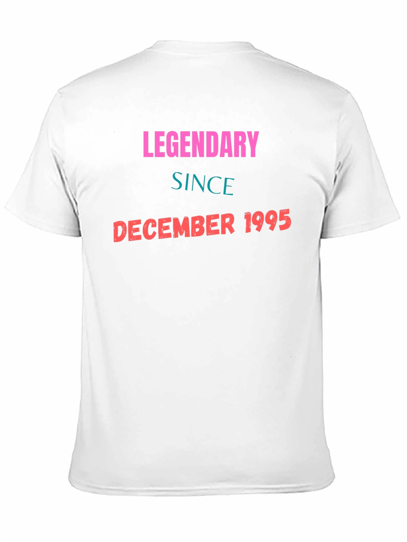 Legendary Since December 1995 Black T-Shirt