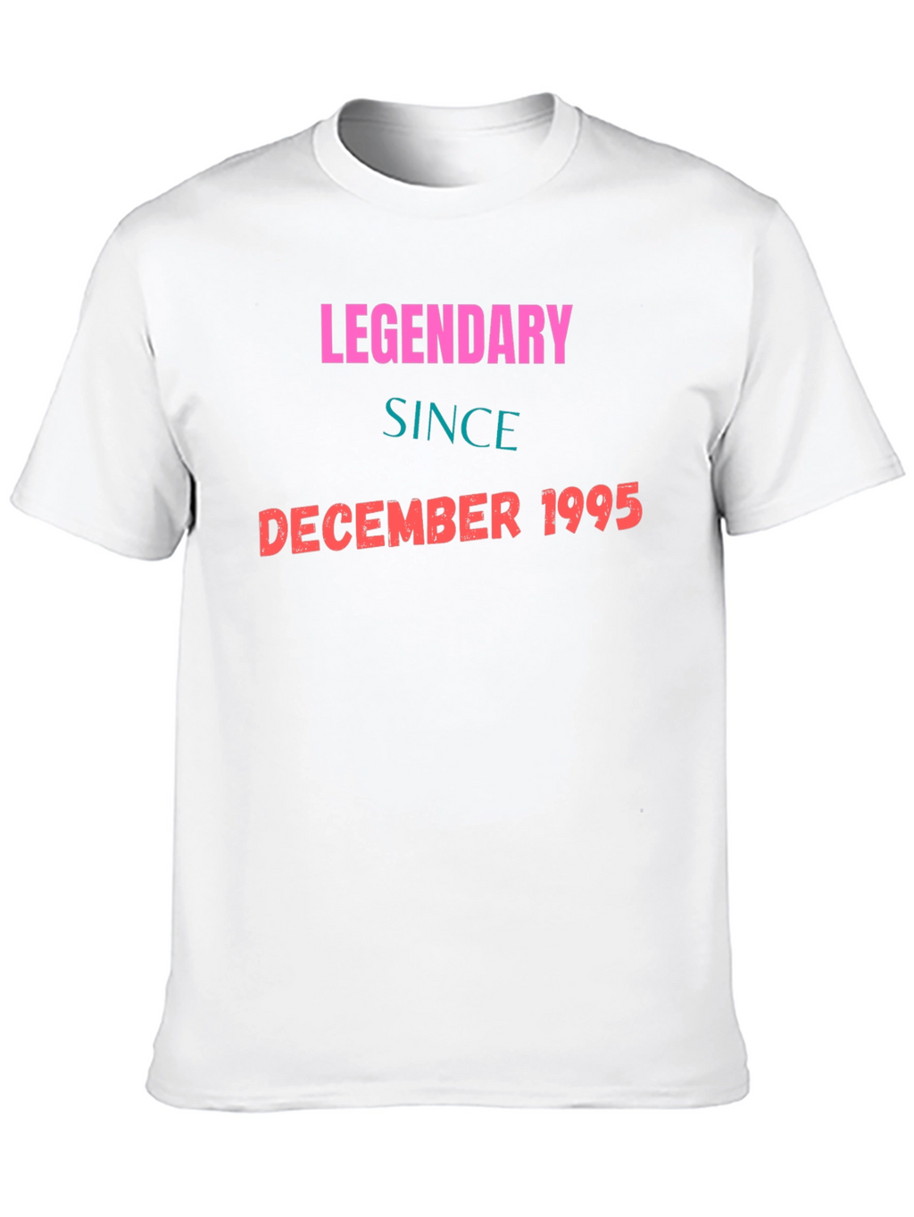 Legendary Since December 1995 Black T-Shirt