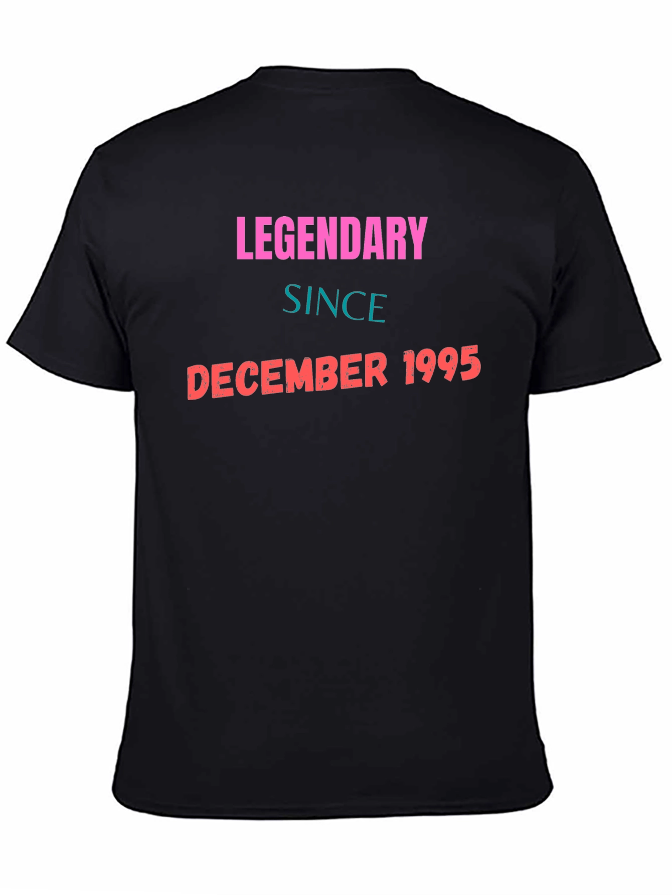 Legendary Since December 1995 Black T-Shirt