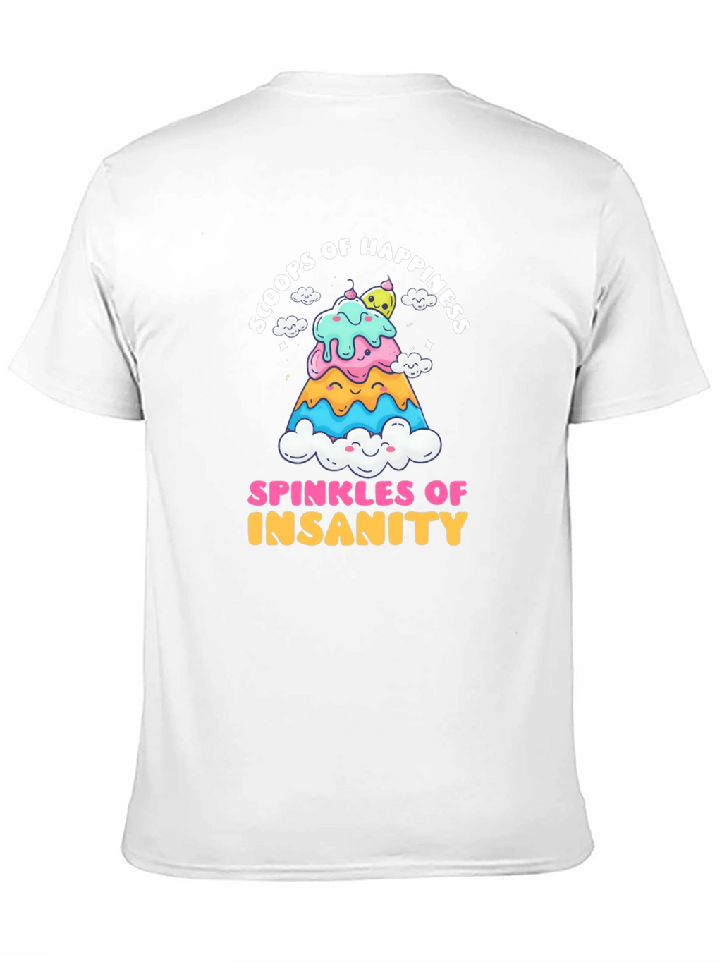 Scoops of Happiness Funny T-Shirt