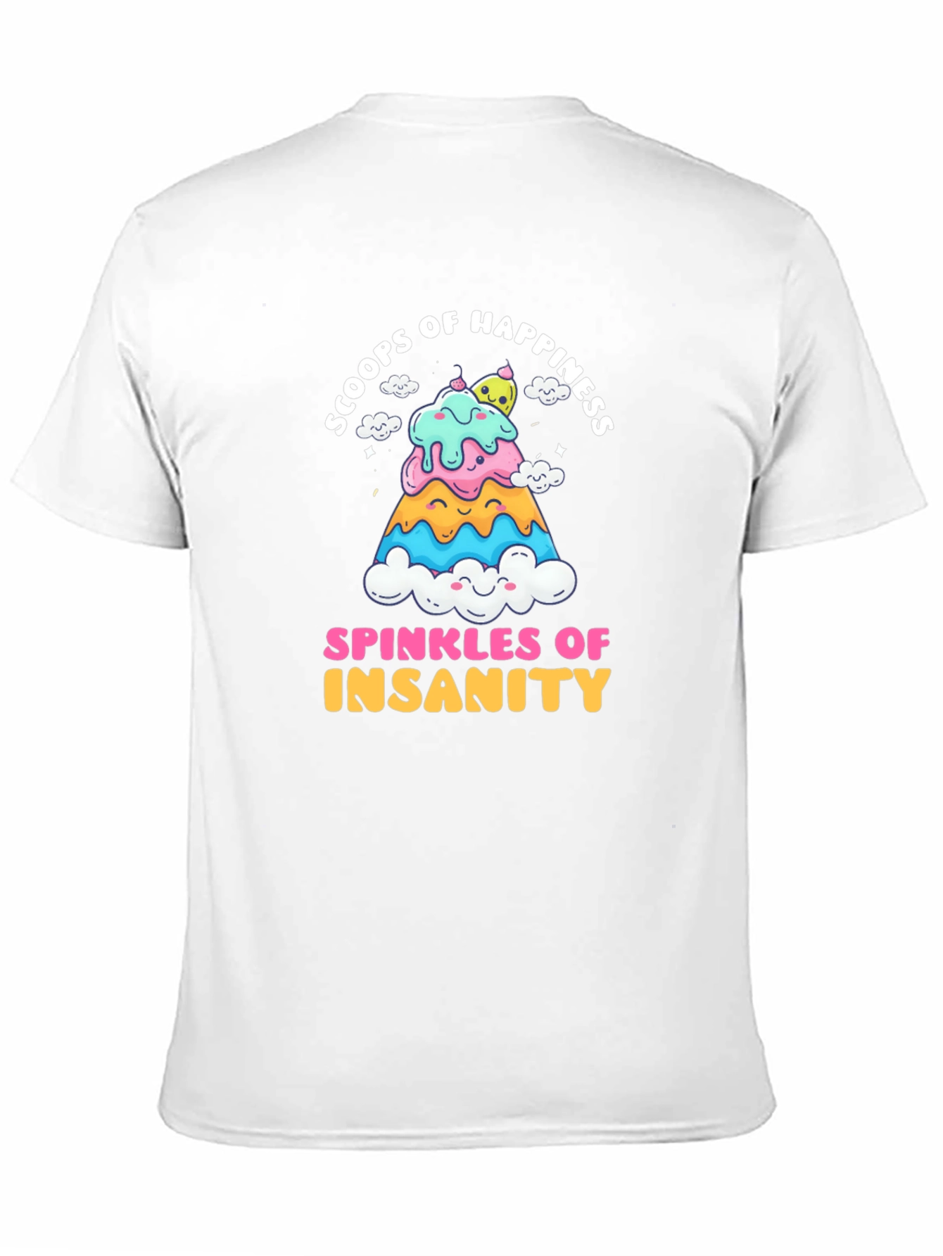 Scoops of Happiness Funny T-Shirt