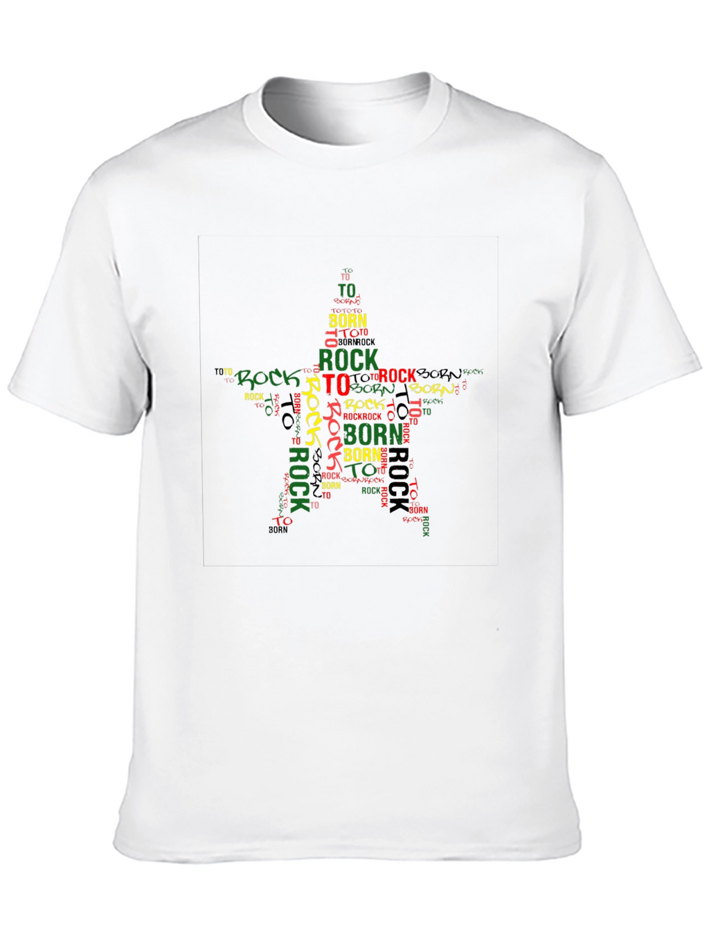 Born to Rock Star Graphic T-Shirt