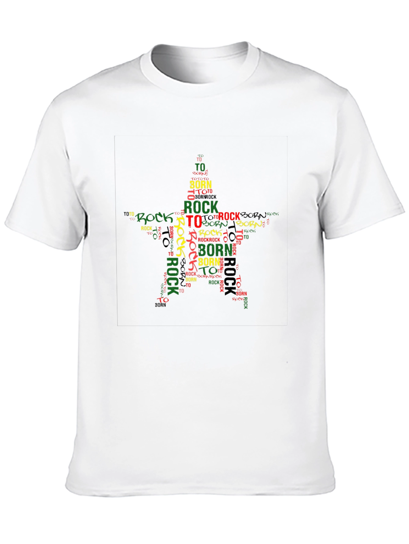 Born to Rock Star Graphic T-Shirt