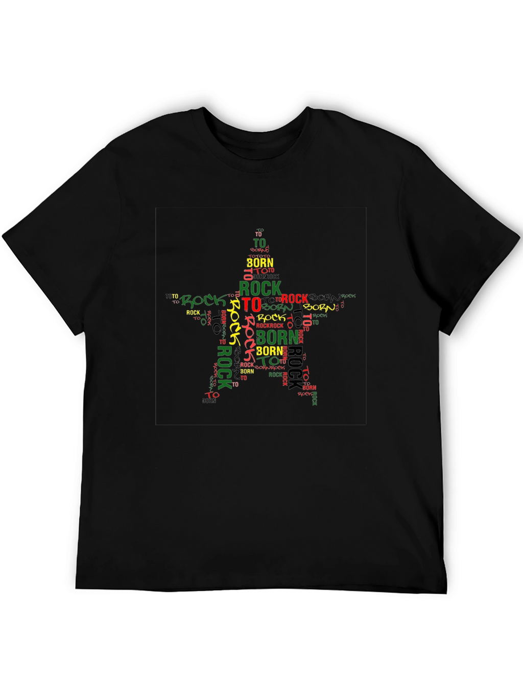 Born to Rock Star Graphic T-Shirt