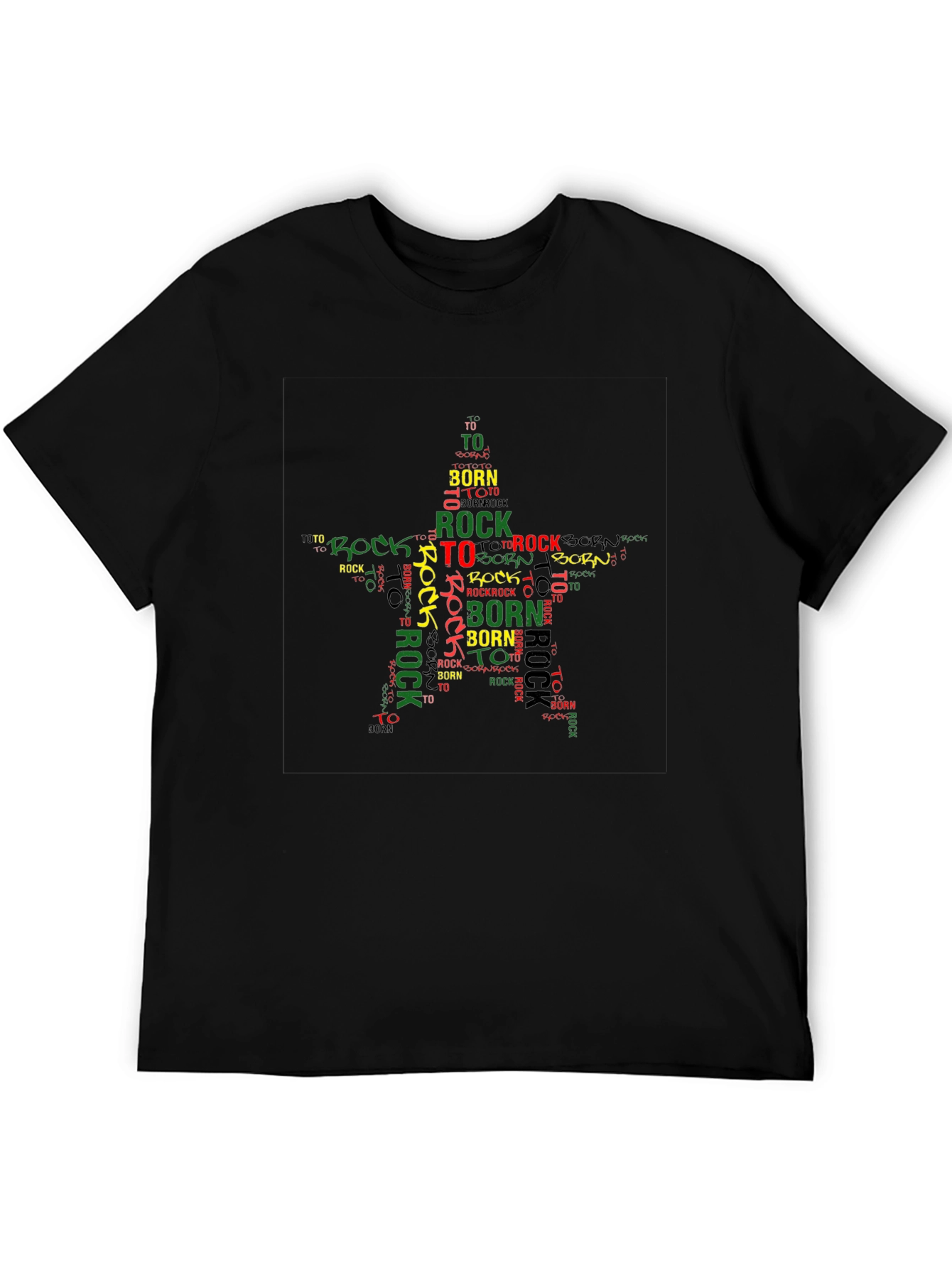 Born to Rock Star Graphic T-Shirt
