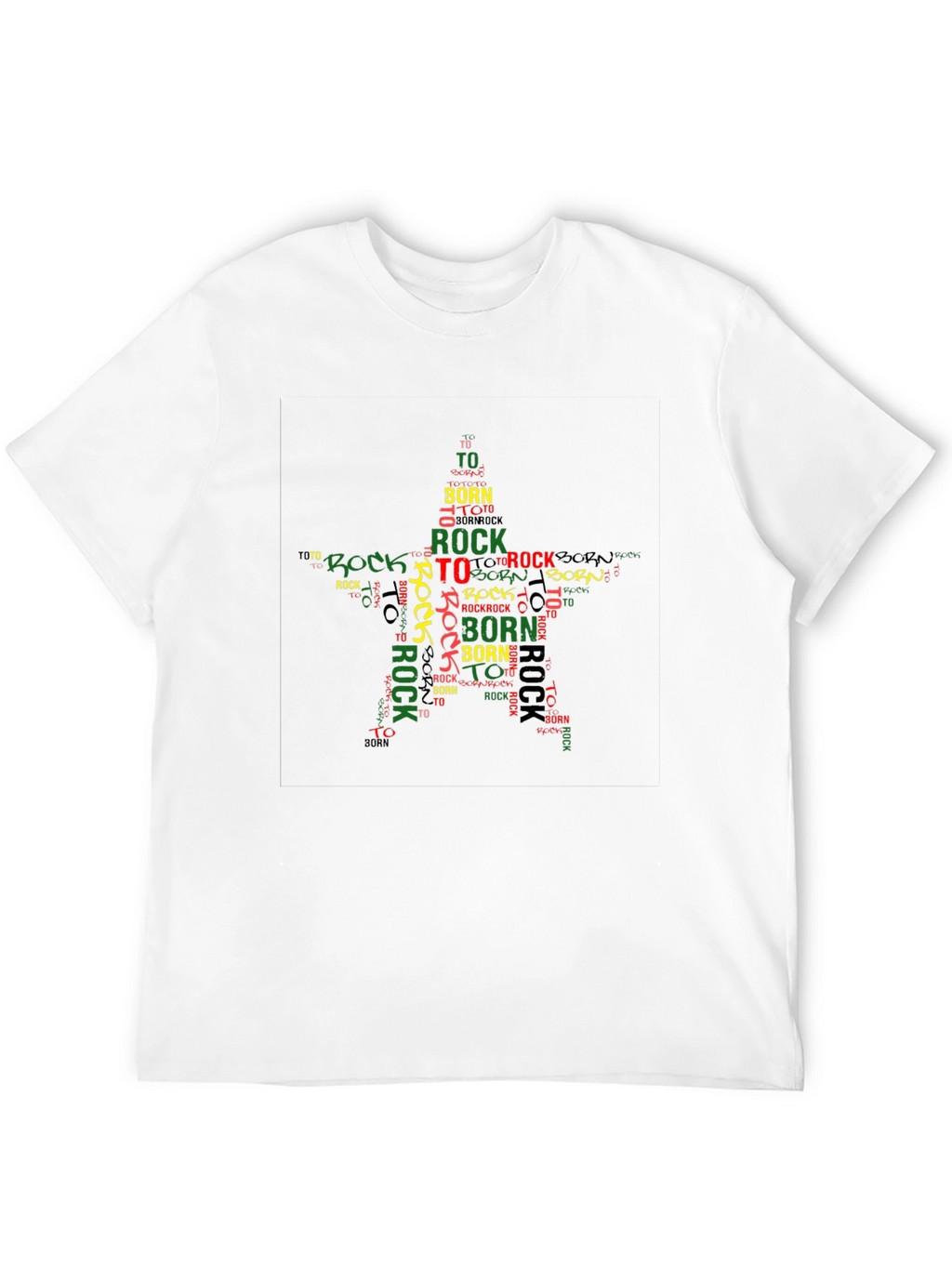 Born to Rock Star Graphic T-Shirt