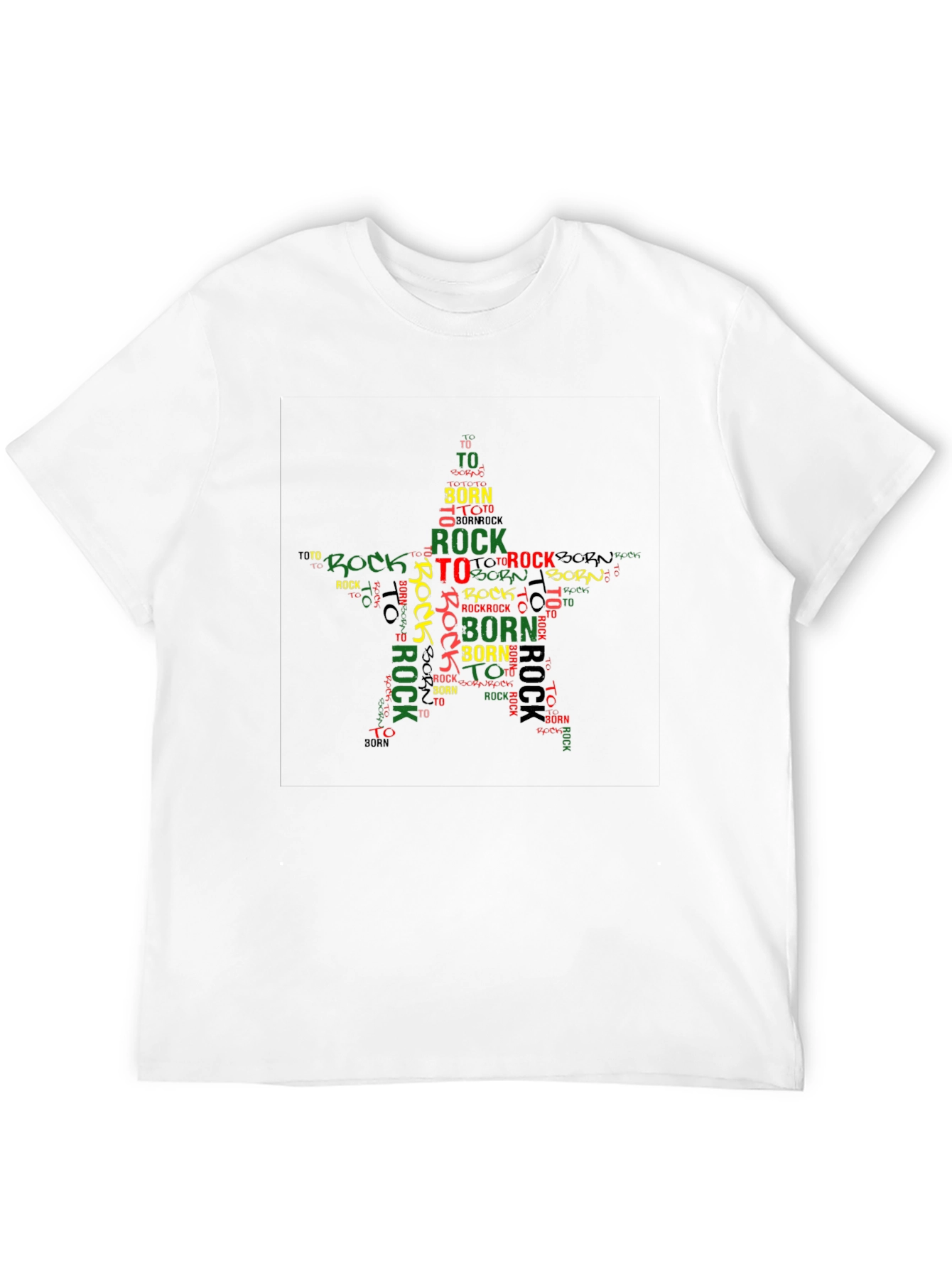 Born to Rock Star Graphic T-Shirt