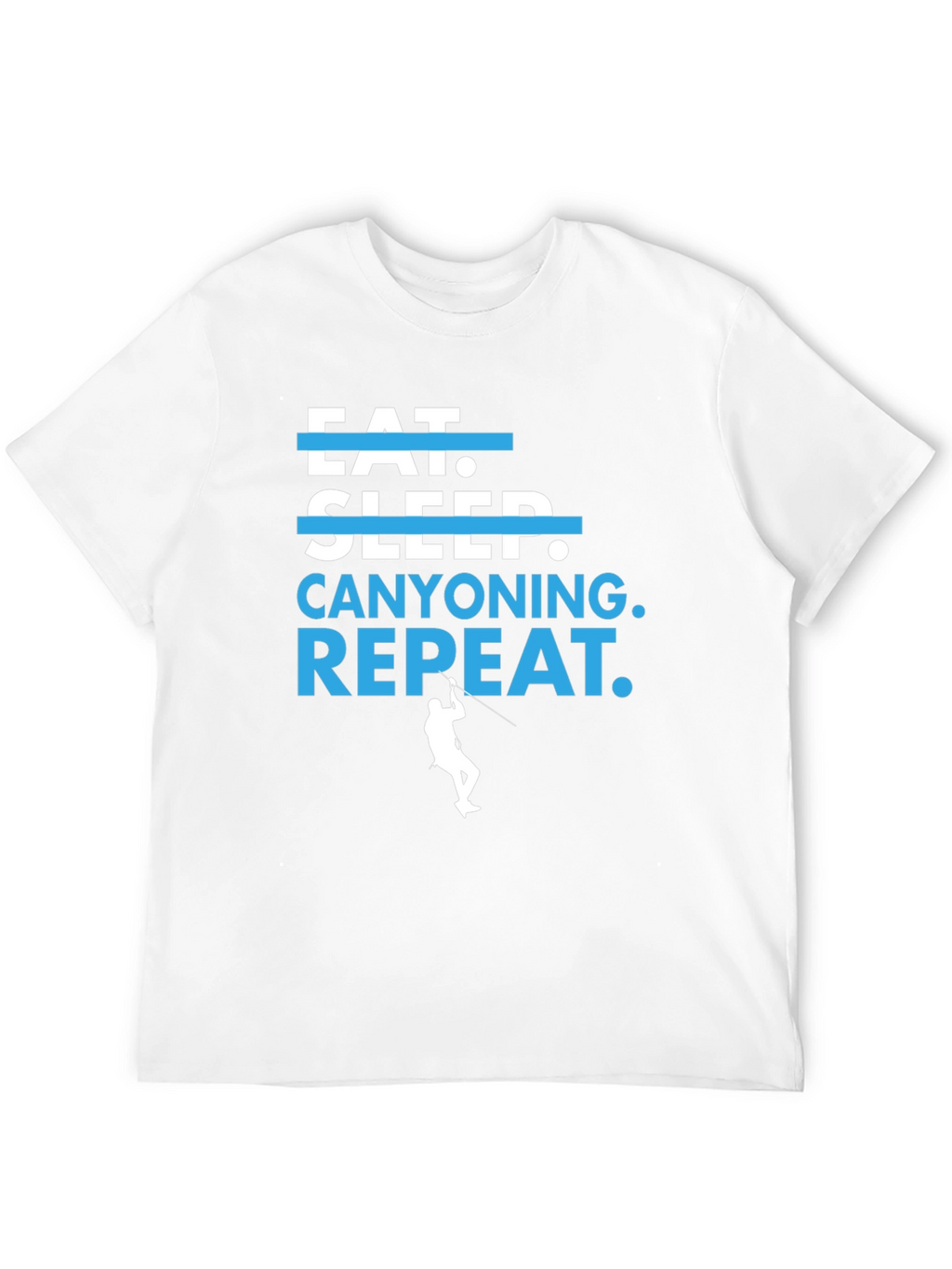 Eat Sleep Canyoning Repeat Graphic Tee