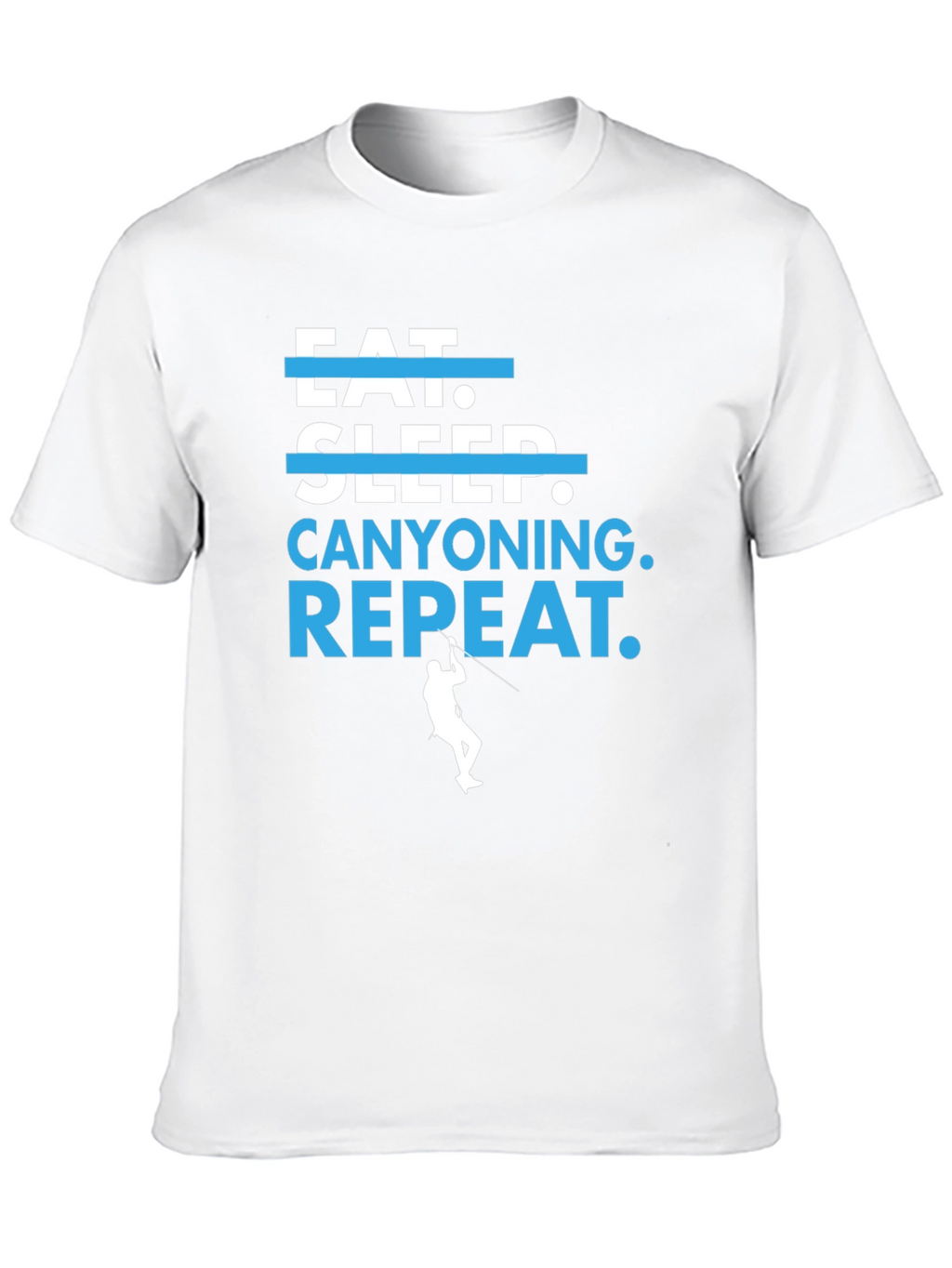Eat Sleep Canyoning Repeat Graphic Tee