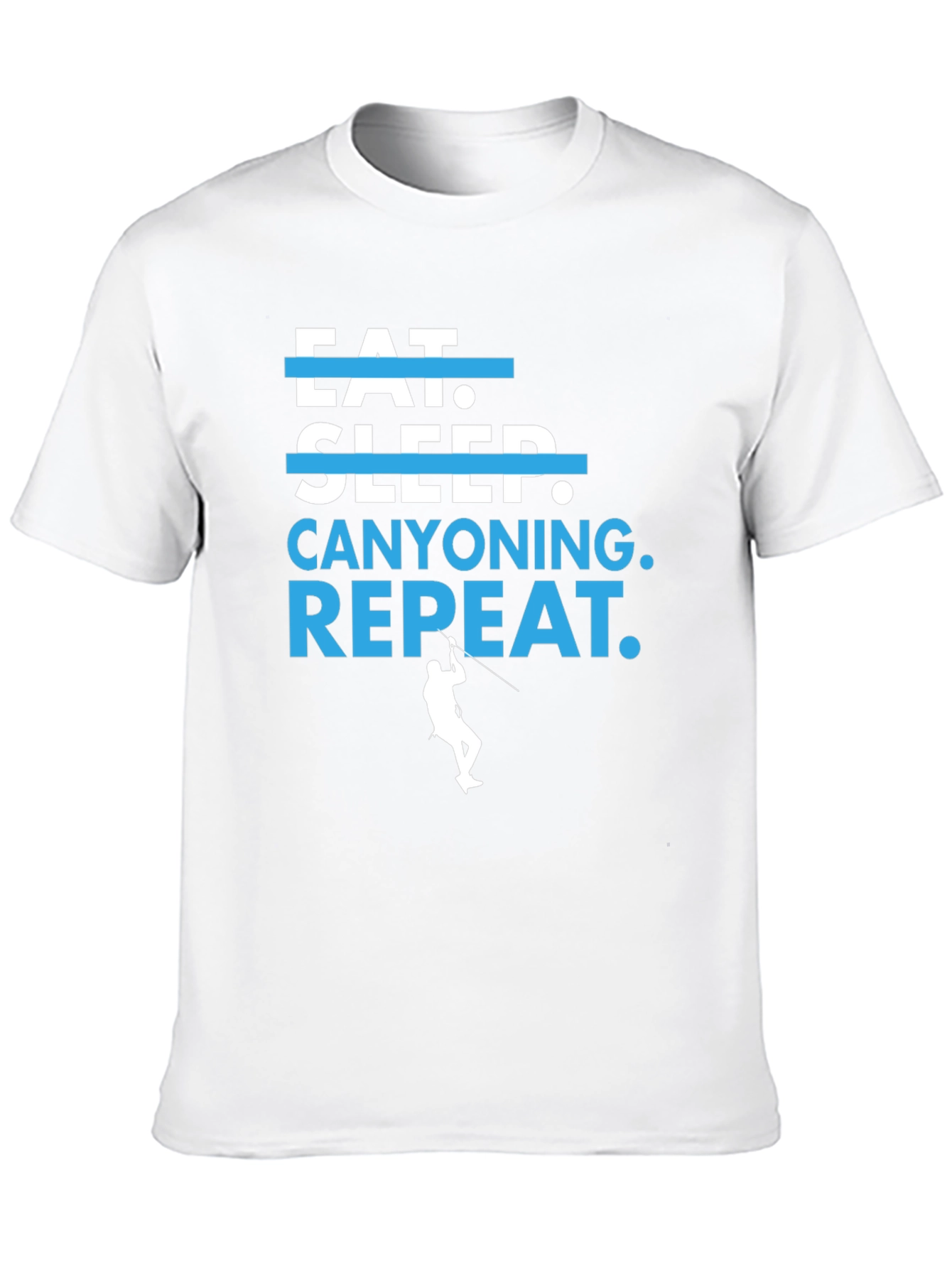Eat Sleep Canyoning Repeat Graphic Tee